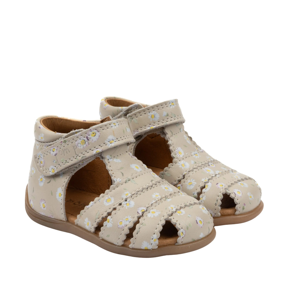 POM POM Sandales Starters Scallop Velcro Bellis ma petite pointure