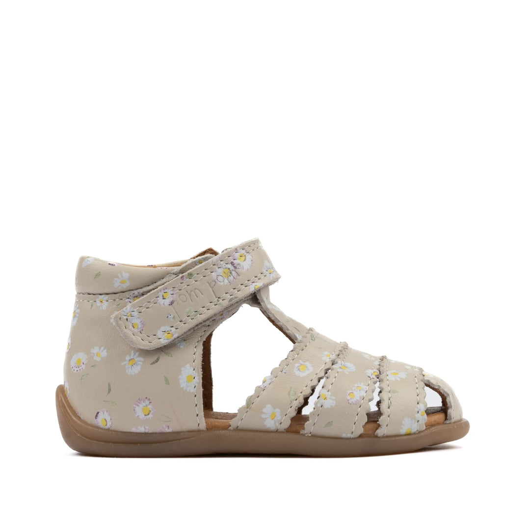 POM POM Sandales Starters Scallop Velcro Bellis ma petite pointure
