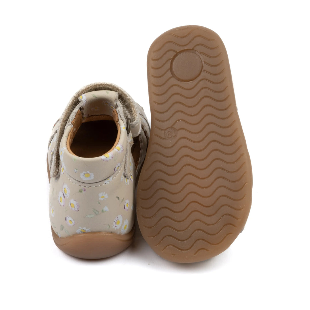 POM POM Sandales Starters Scallop Velcro Bellis ma petite pointure