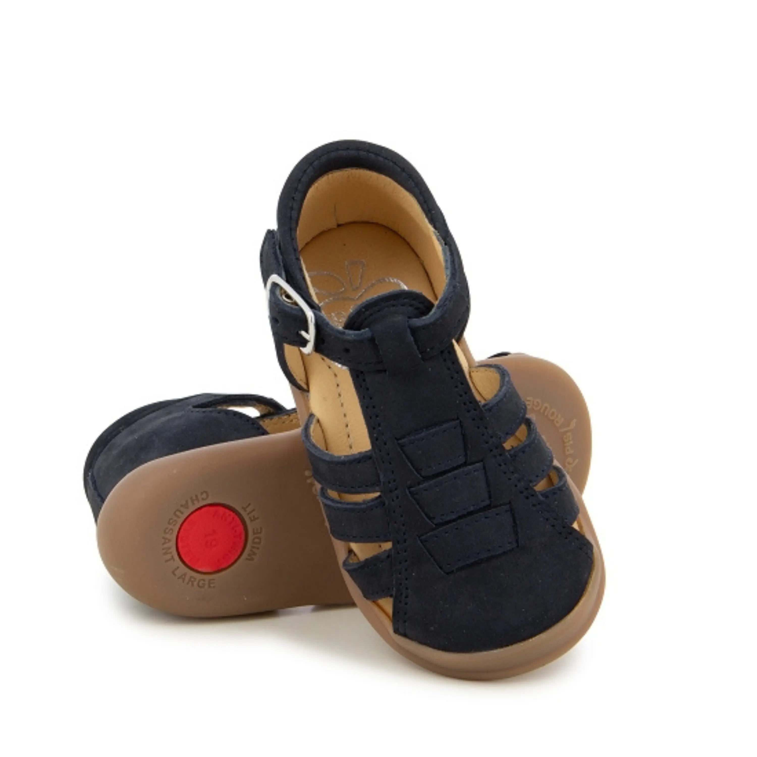 POM D'API Sandales Flex Up Achille Marine ma petite pointure