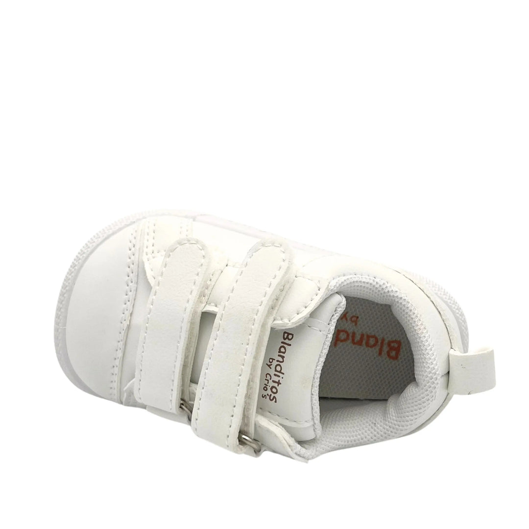 Baskets Barefoot Vegan blanches Zeus Blanditos pour enfant