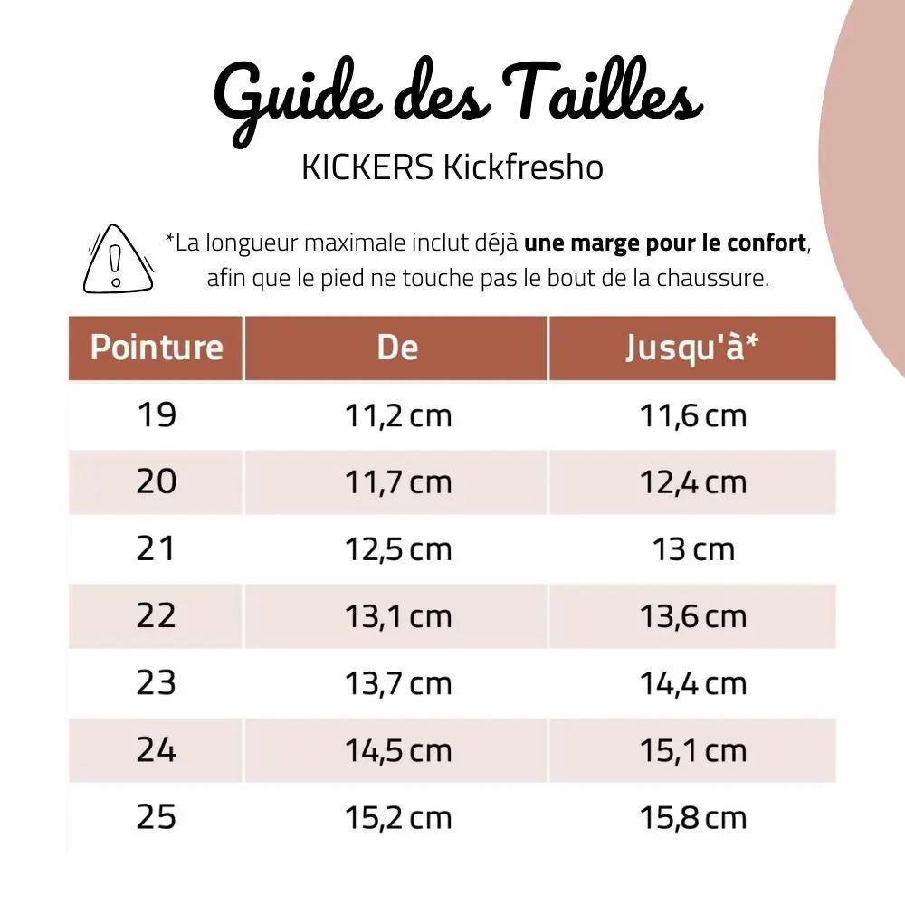 KICKERS Bottillons Barefoot Kickfresho Marine ma petite pointure