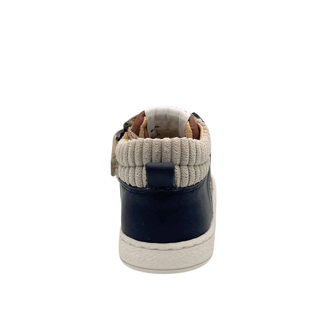 POM D'API Baskets Mousse Zip Trek Dk Camel Jeans ma petite pointure