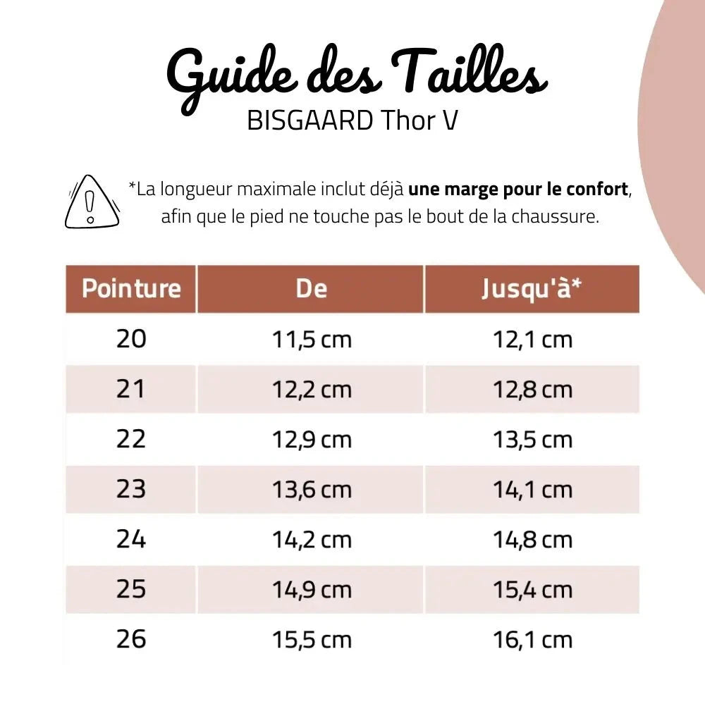 BISGAARD Bottillons Thor V Than ma petite pointure