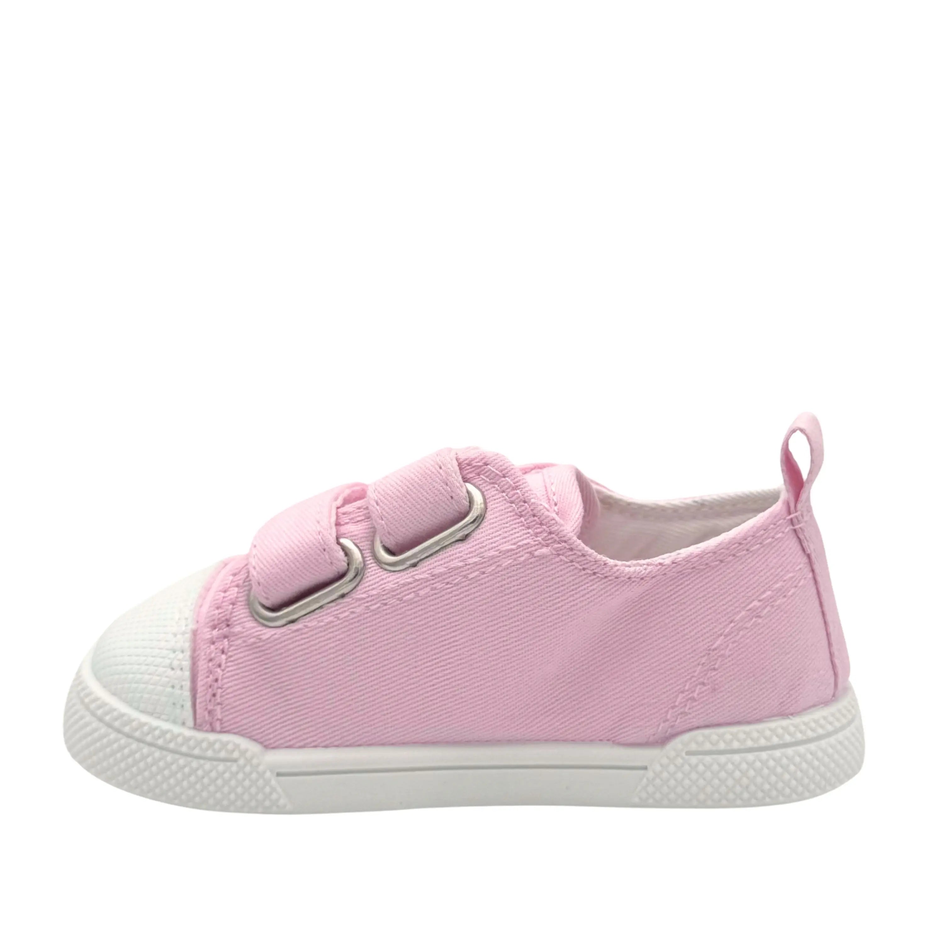 BLANDITOS Baskets en toile Barefoot Melon Baby ma petite pointure