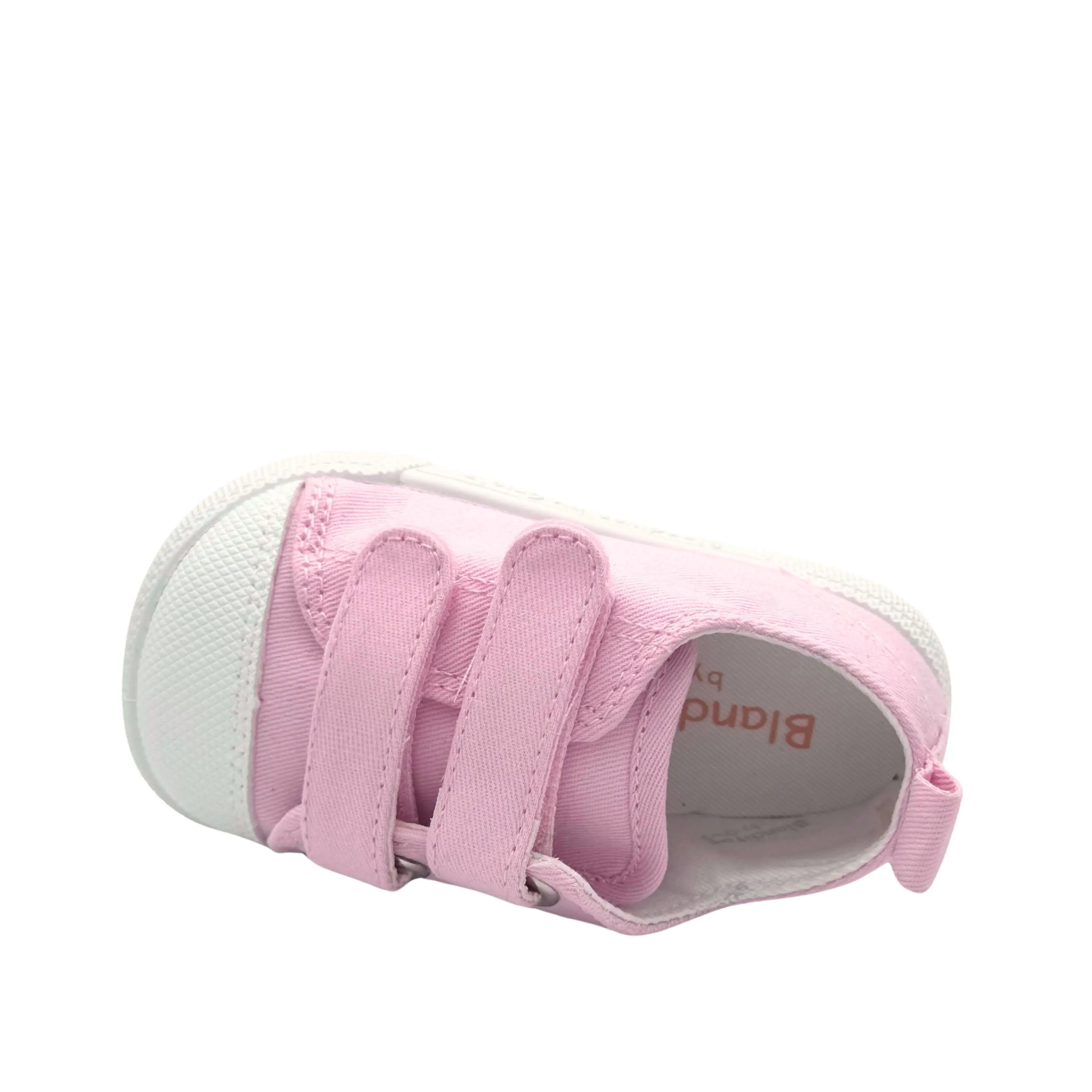 BLANDITOS Baskets en toile Barefoot Melon Baby ma petite pointure