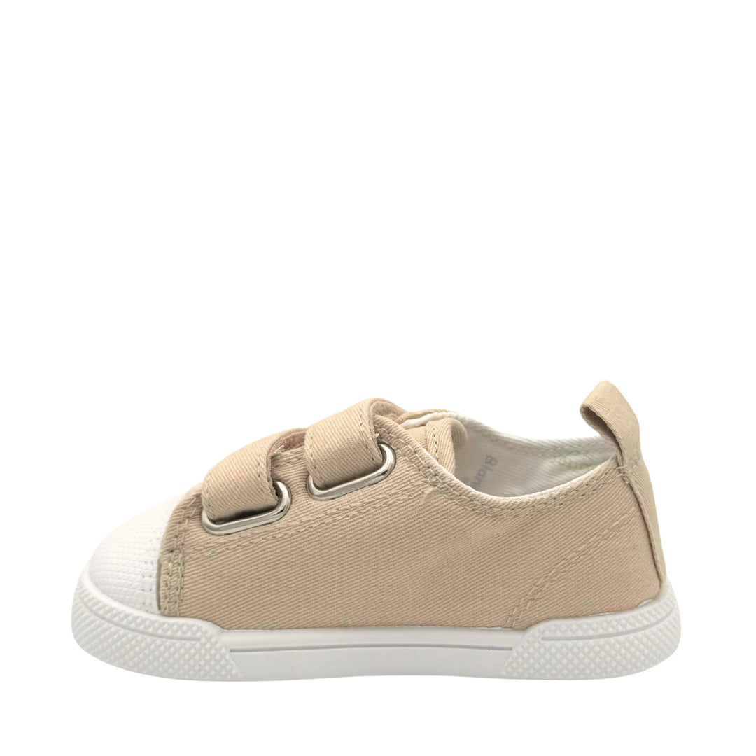 BLANDITOS Baskets en toile Barefoot Melon Beige ma petite pointure