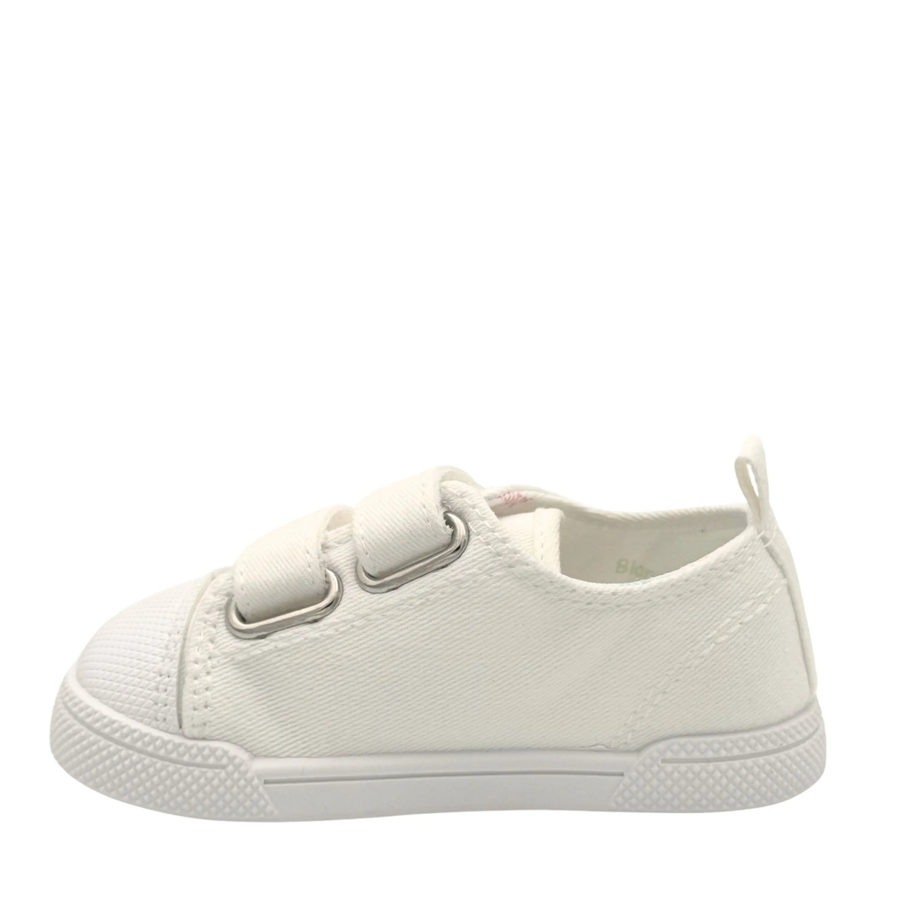 BLANDITOS Baskets en toile Barefoot Melon Blanco ma petite pointure