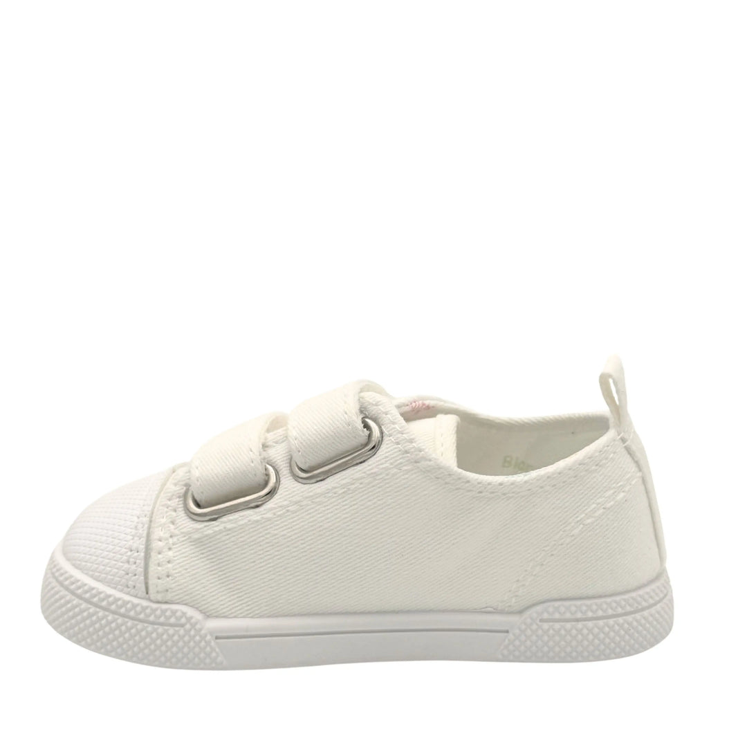 BLANDITOS Baskets en toile Barefoot Melon Blanco ma petite pointure