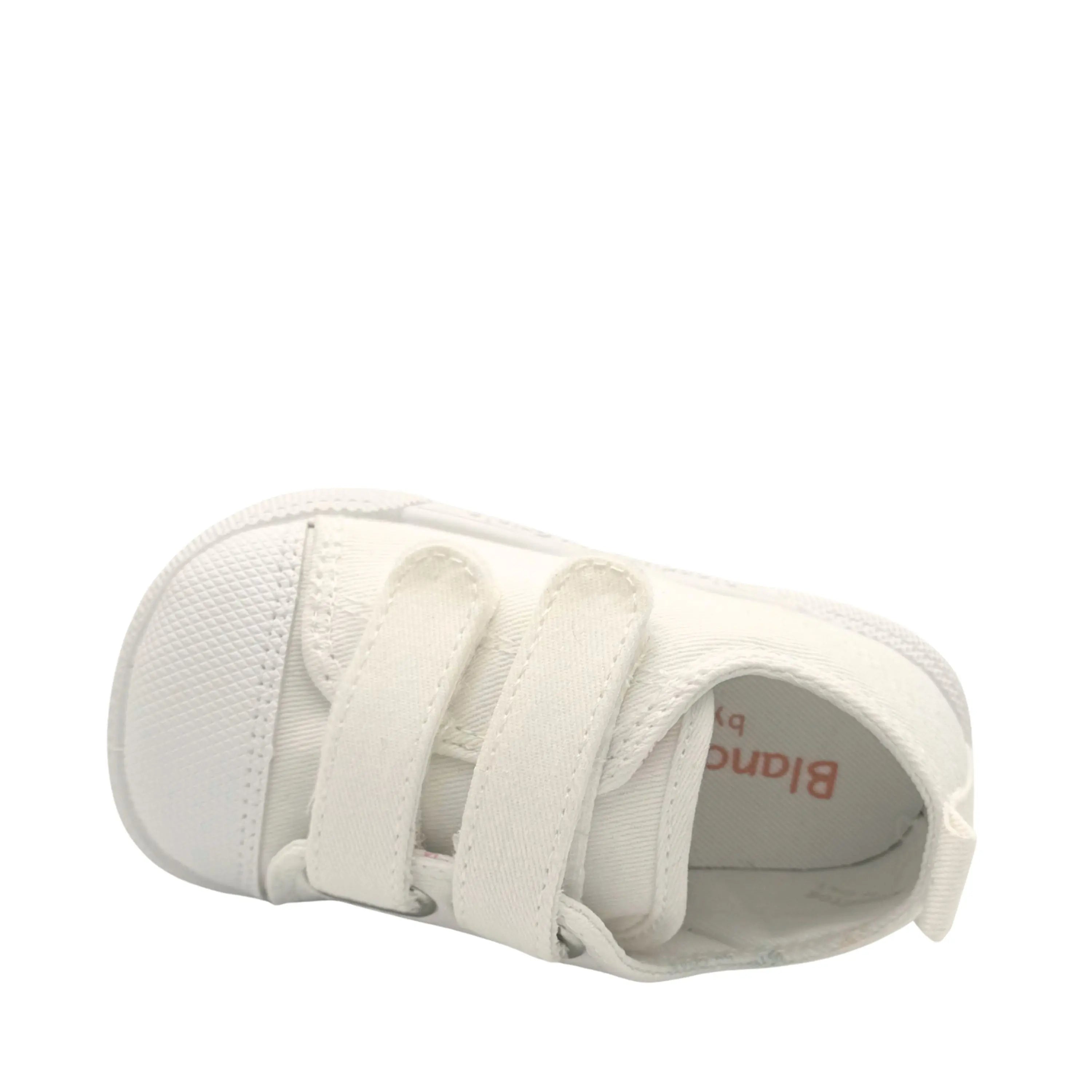 BLANDITOS Baskets en toile Barefoot Melon Blanco ma petite pointure