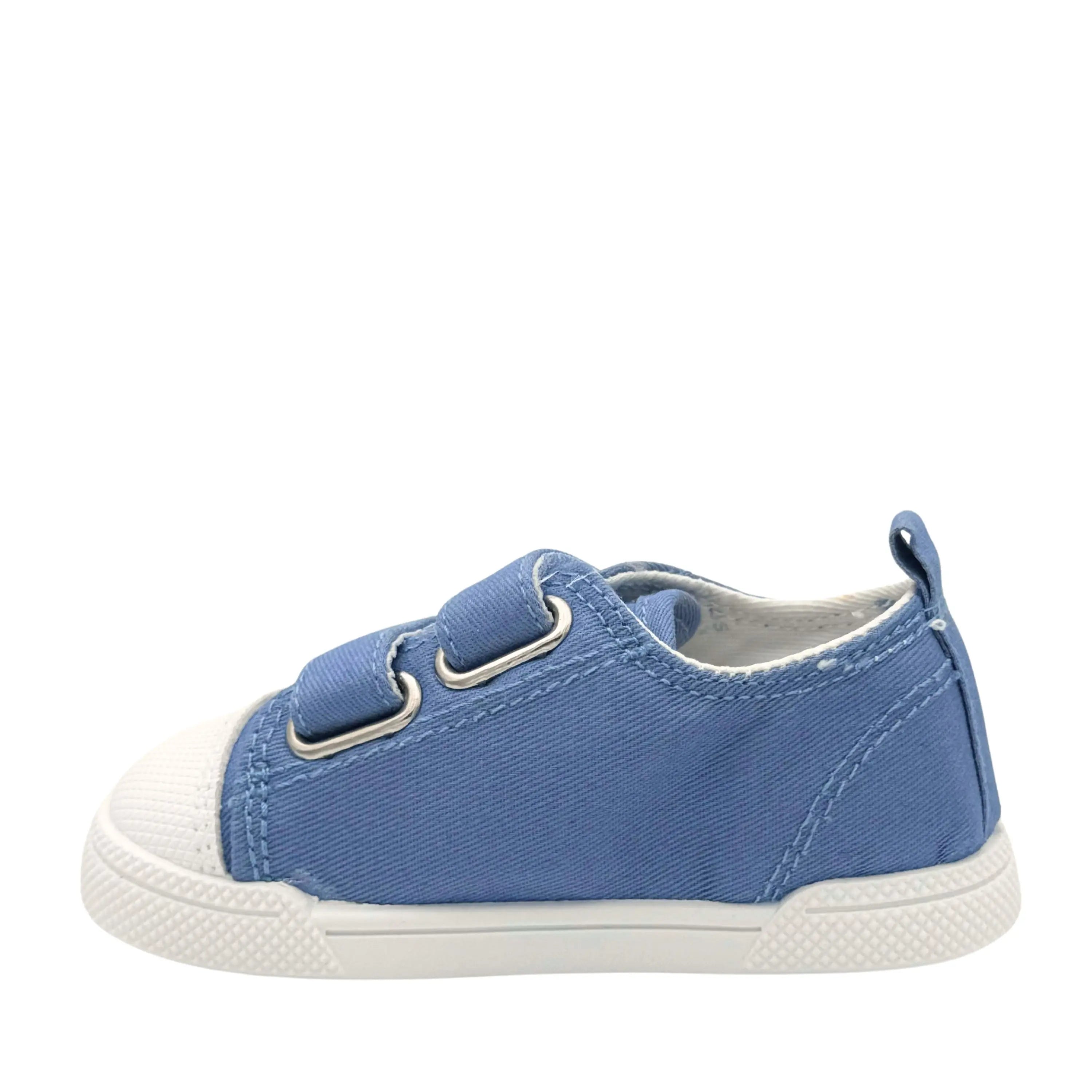 BLANDITOS Baskets en toile Barefoot Melon Blue ma petite pointure
