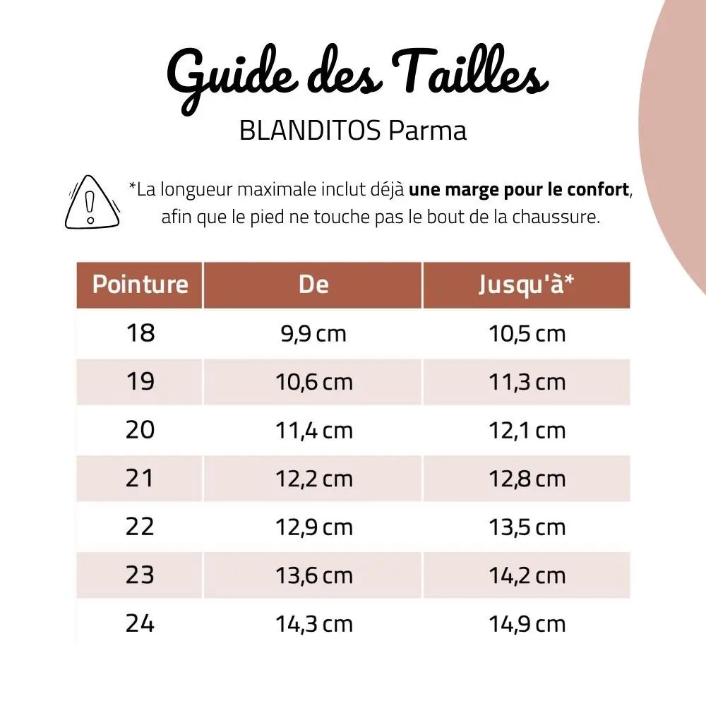 BLANDITOS Bottillons Barefoot Parma Marino ma petite pointure