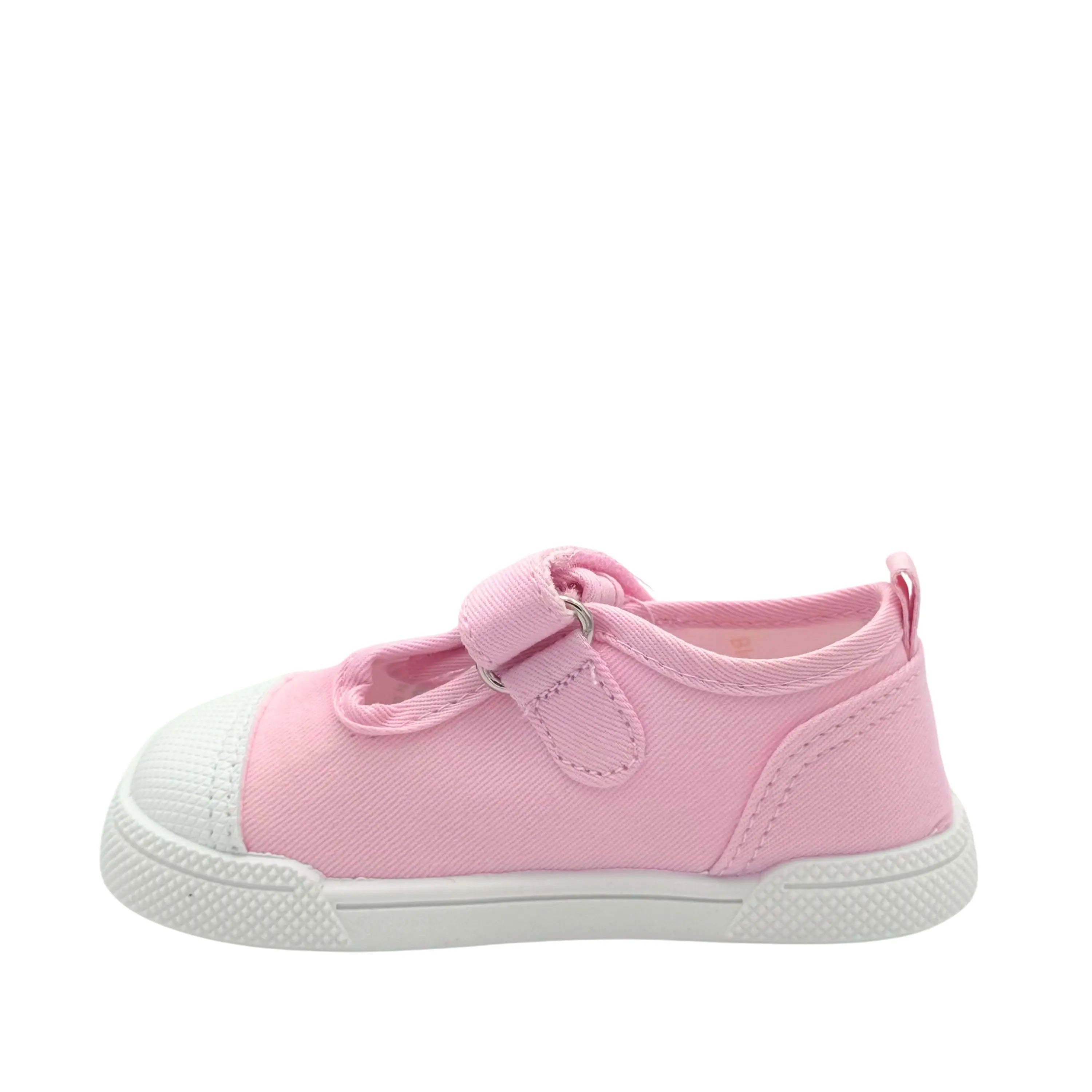 BLANDITOS Baskets en toile Barefoot Pomelo Baby ma petite pointure
