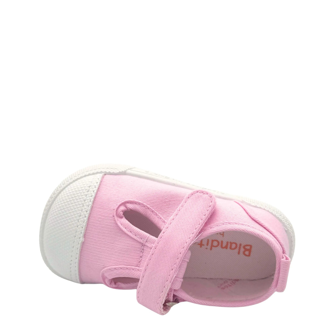 BLANDITOS Baskets en toile Barefoot Pomelo Baby ma petite pointure