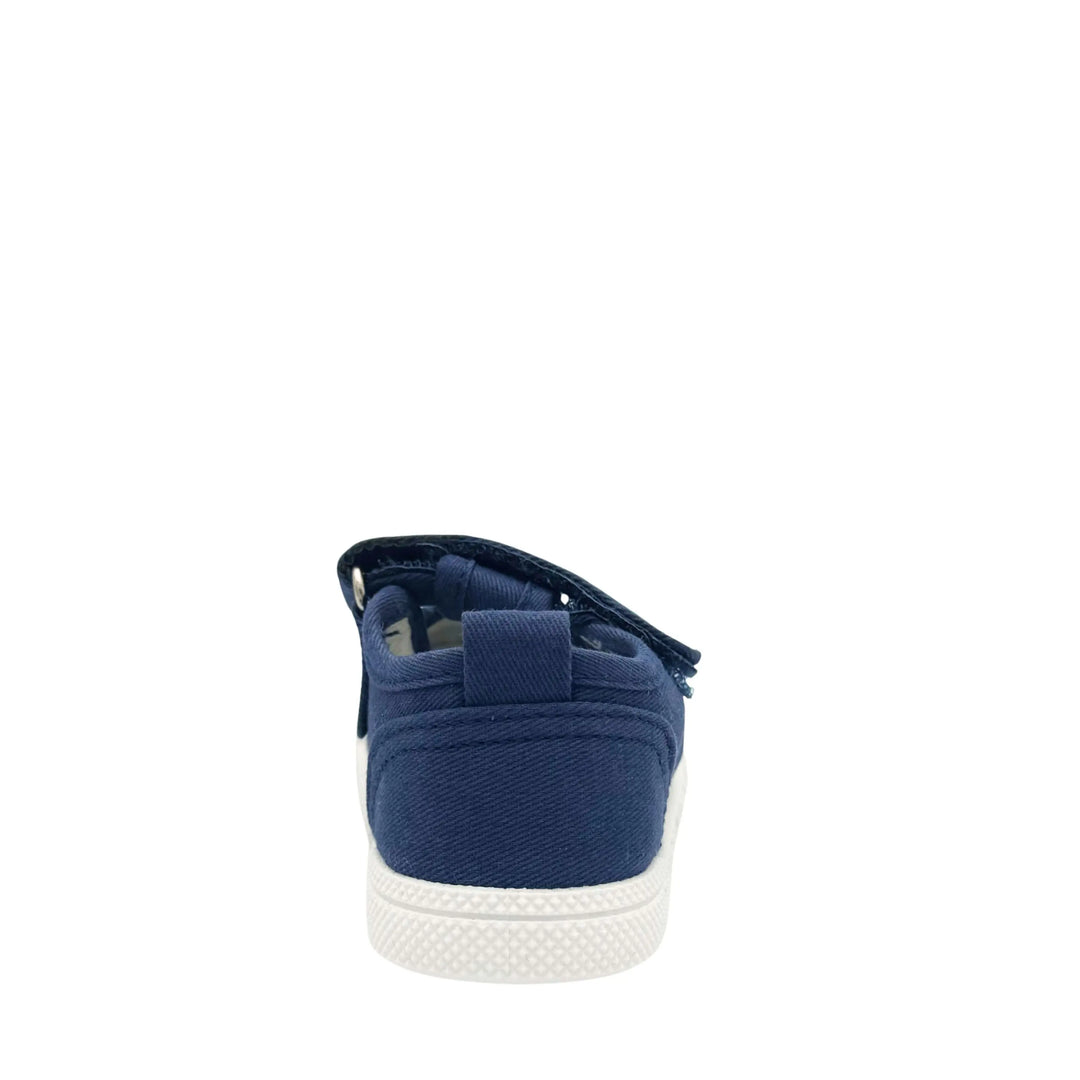 BLANDITOS Baskets en toile Barefoot Pomelo Navy ma petite pointure