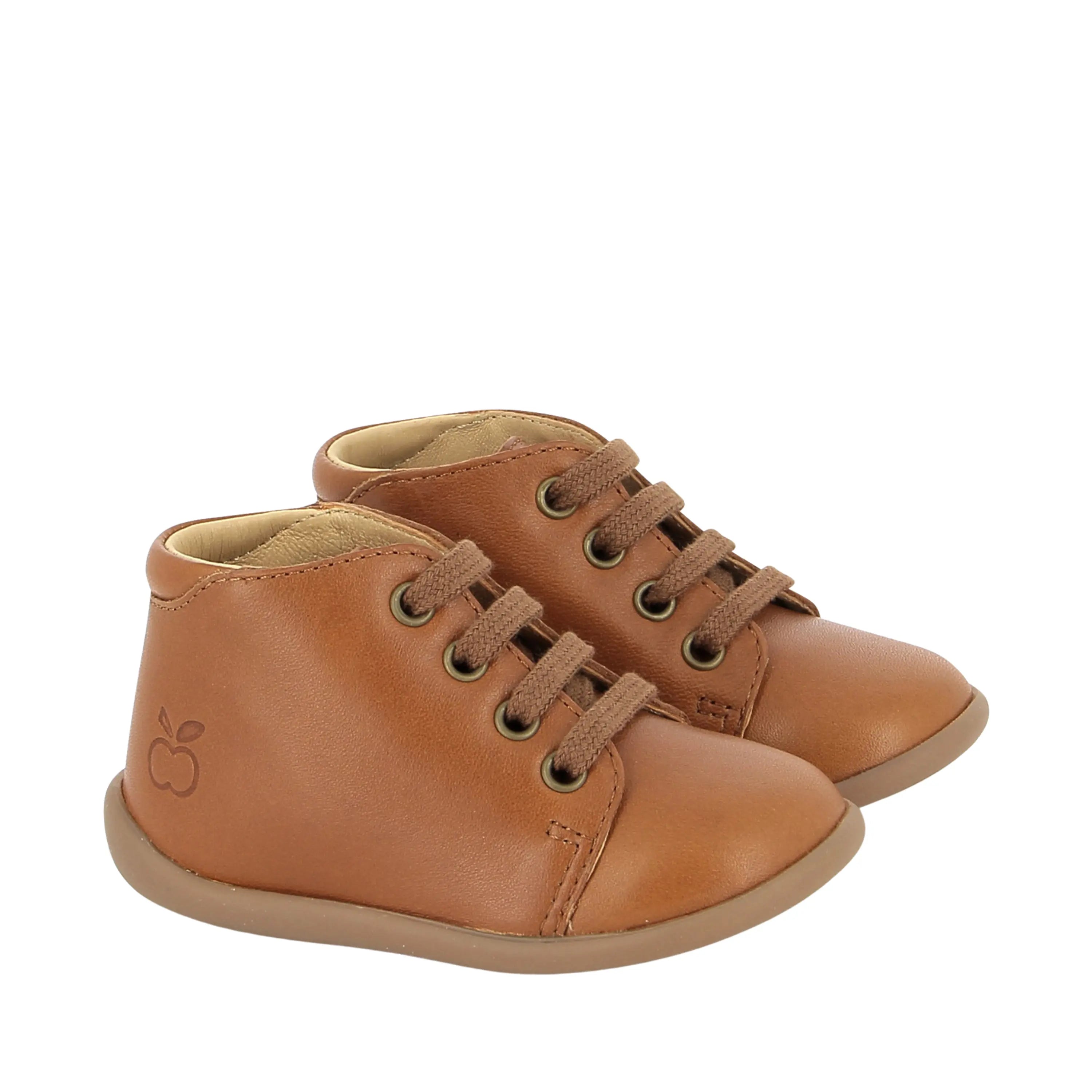 bottines bébé stand up nappa cuero pom d'api