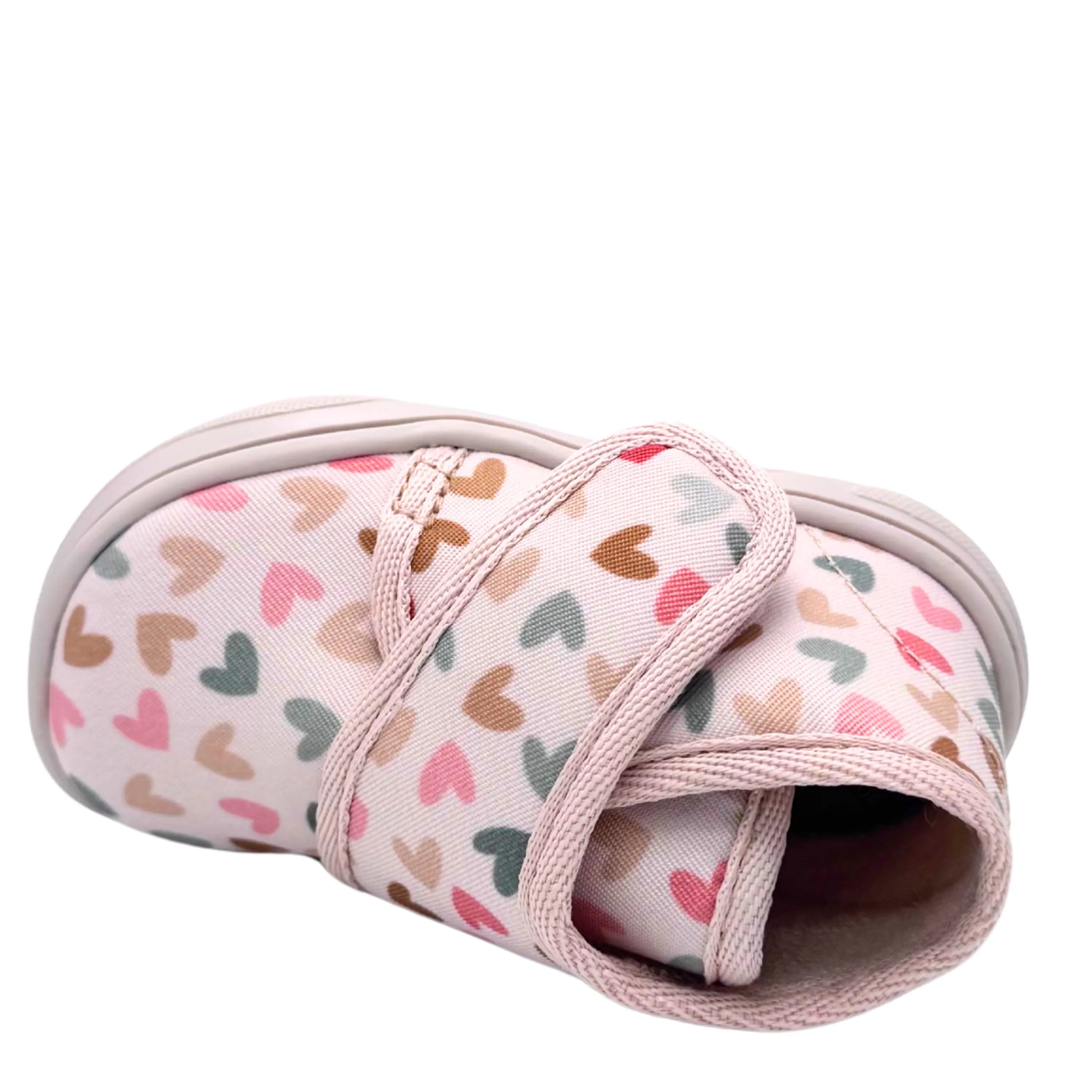 BELLAMY Chaussons Barefoot Pile Coeurs ma petite pointure