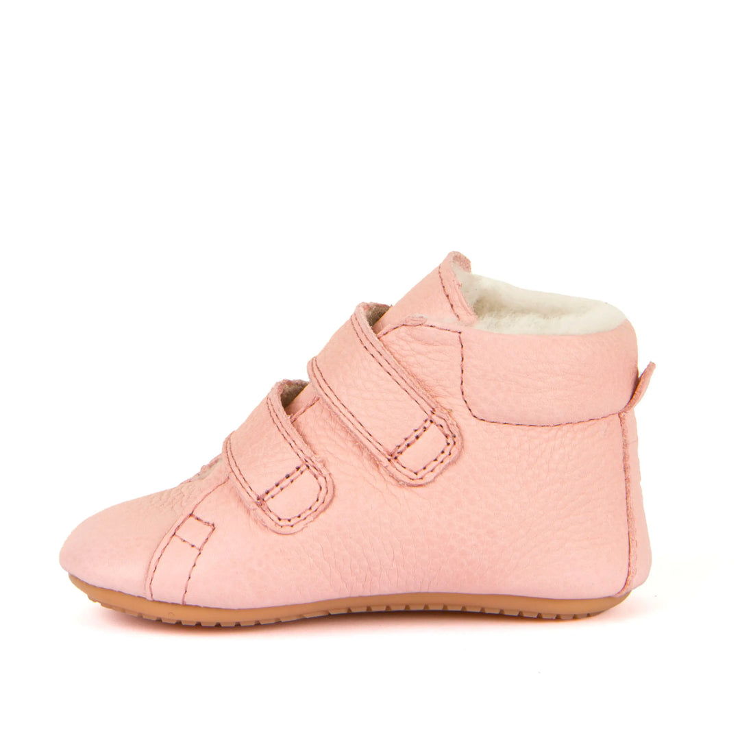 FRODDO Prewalkers Fourrés Rose ma petite pointure
