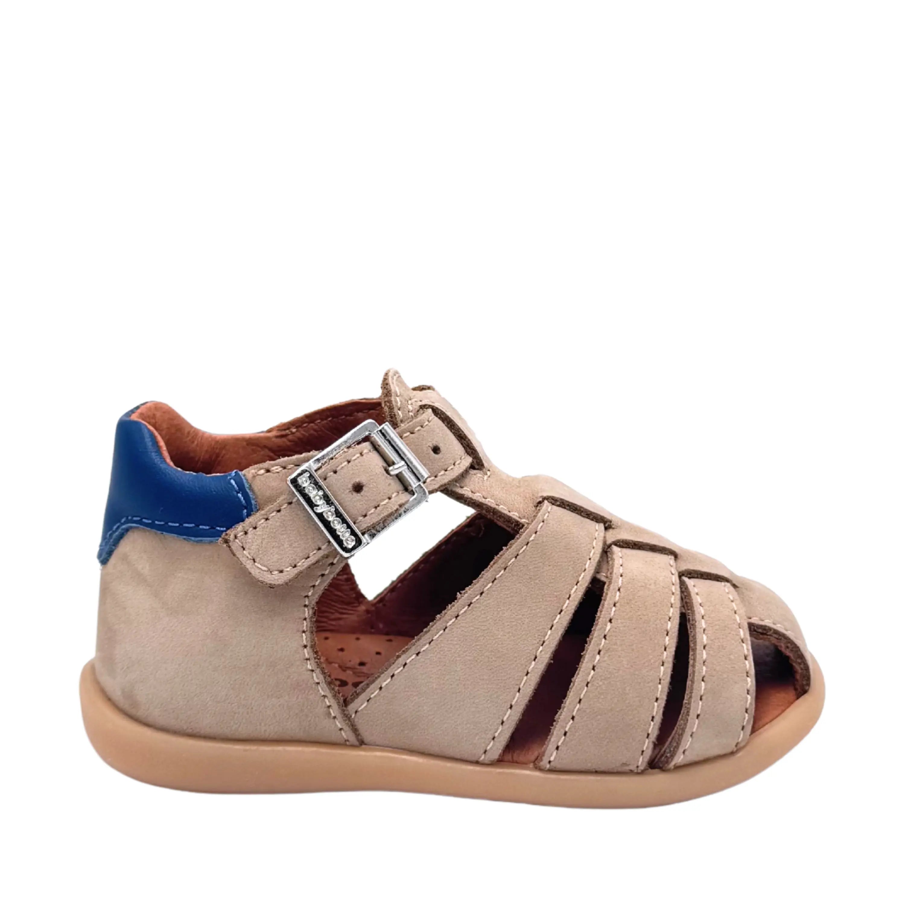BABYBOTTE Sandales Gimmy Nubuck Beige ma petite pointure