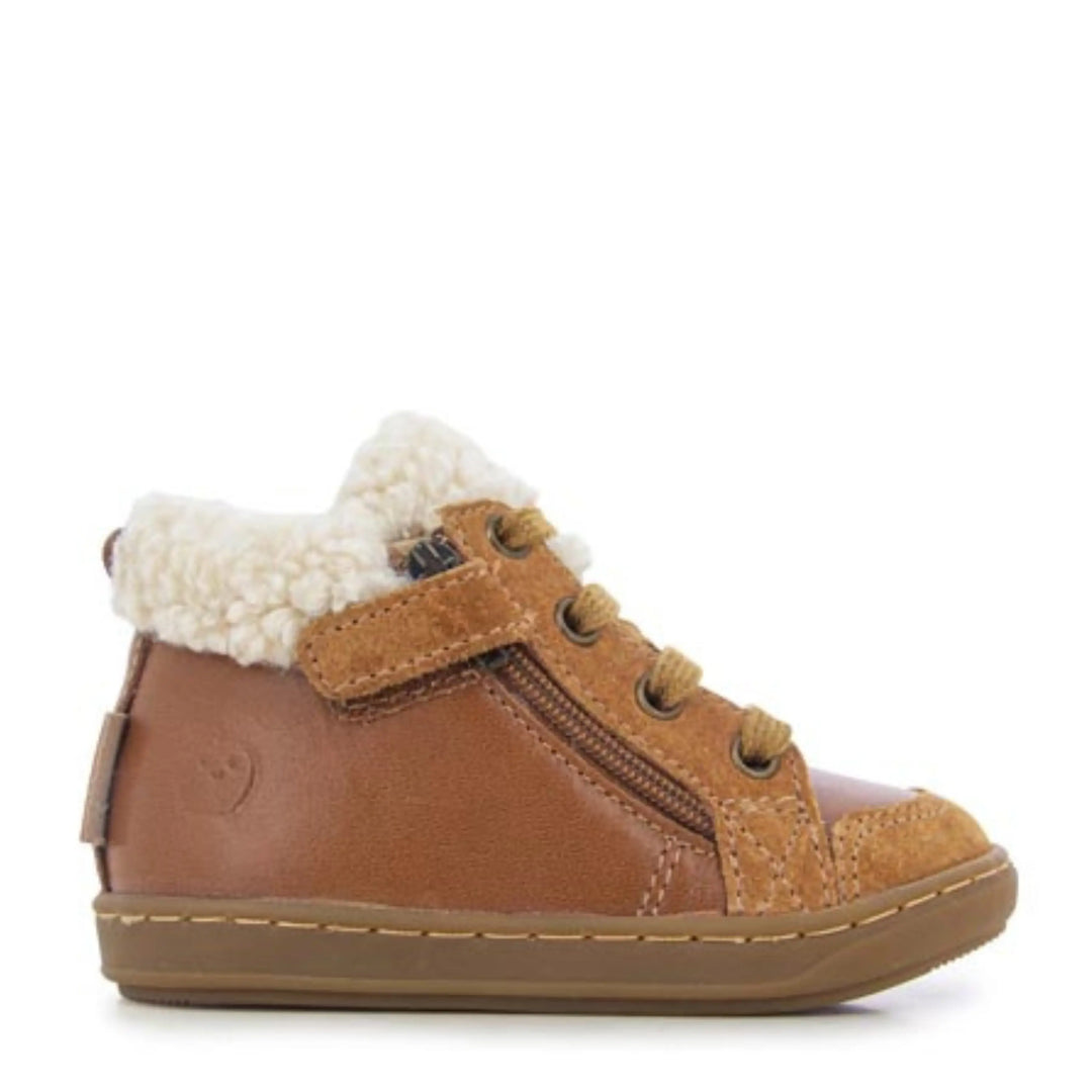 SHOO POM Bottines Bouba Zip Wool Camel ma petite pointure 