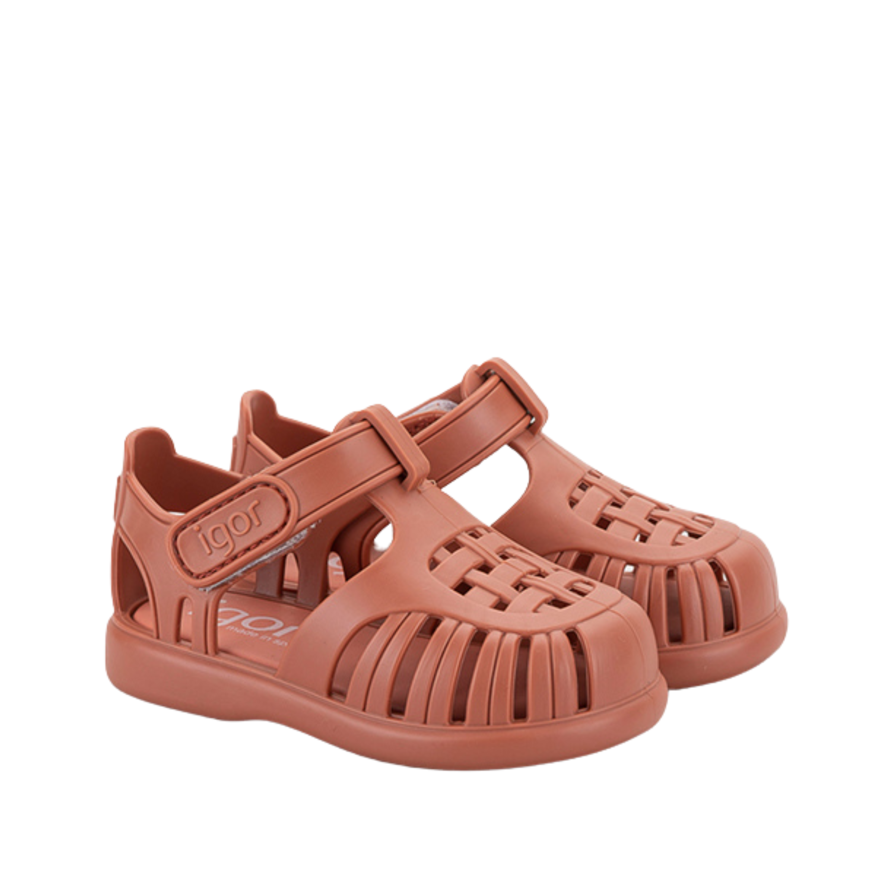 IGOR Sandales de Plage Tobby Solid Terracota ma petite pointure