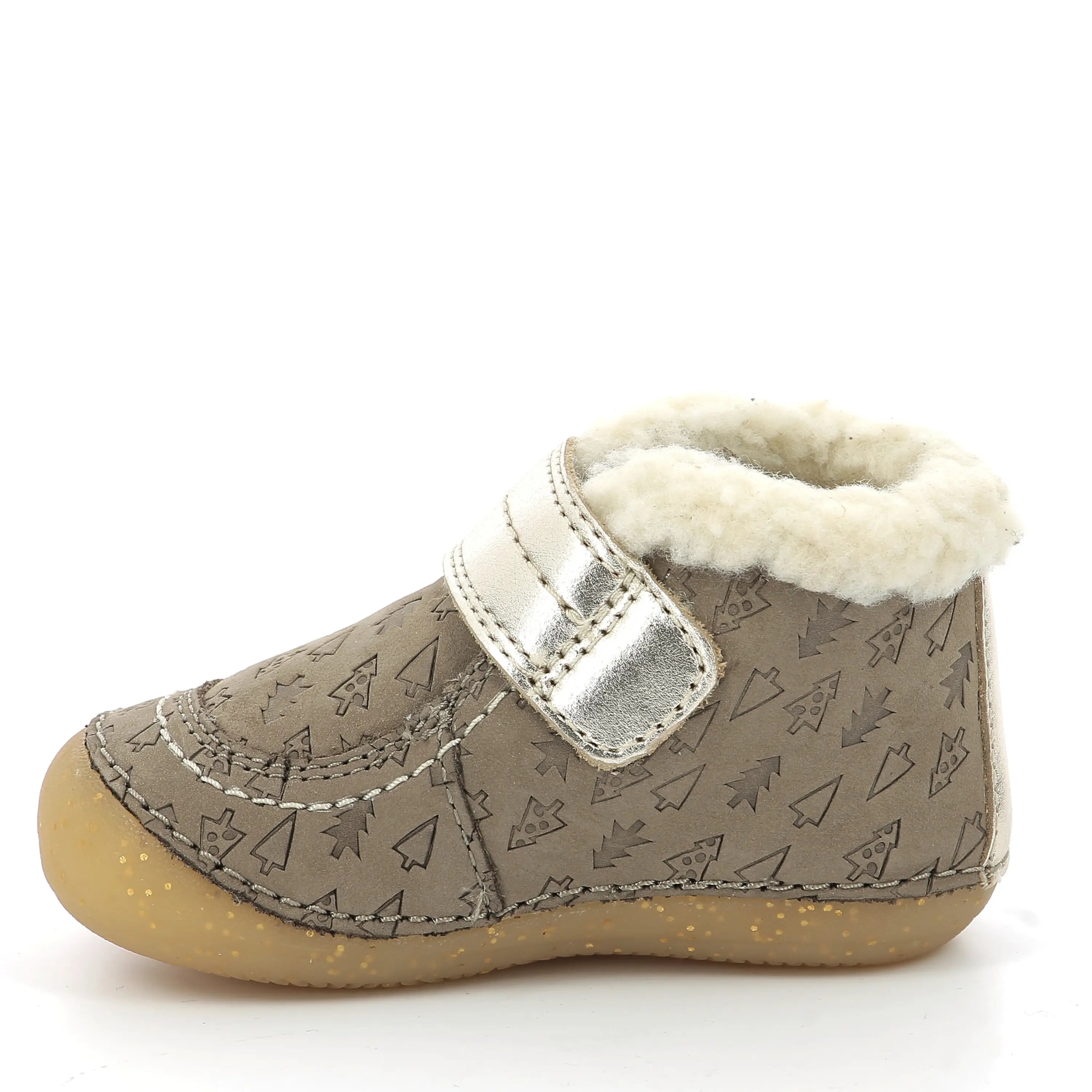 KICKERS Bottillons So Schuss Taupe ma petite pointure 