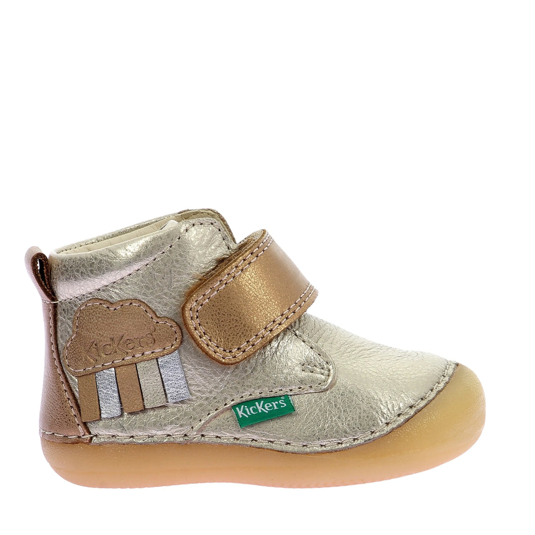 KICKERS Bottillons Sabio Beige Nuage ma petite pointure 