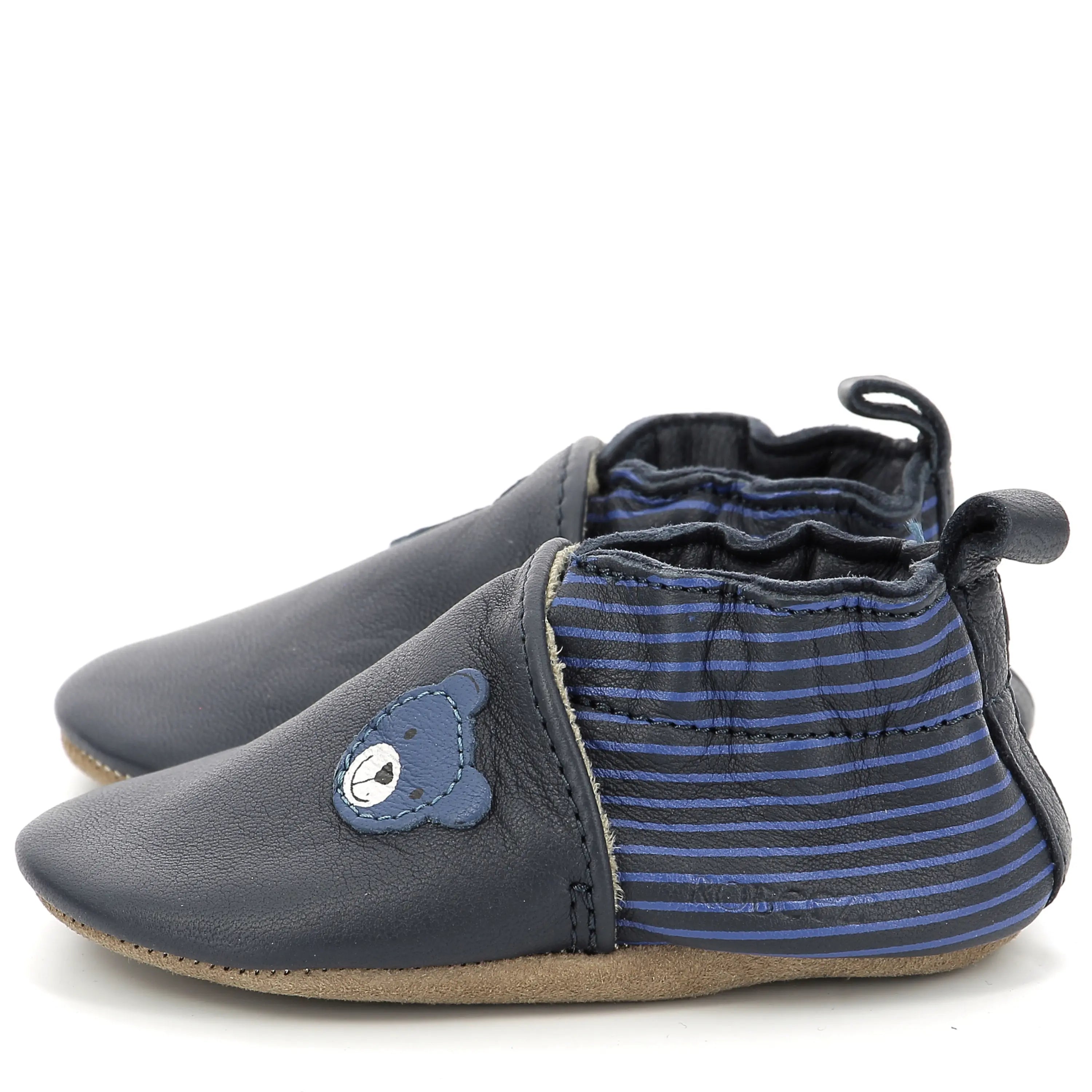 ROBEEZ Chaussons Doubear Marine ma petite pointure 