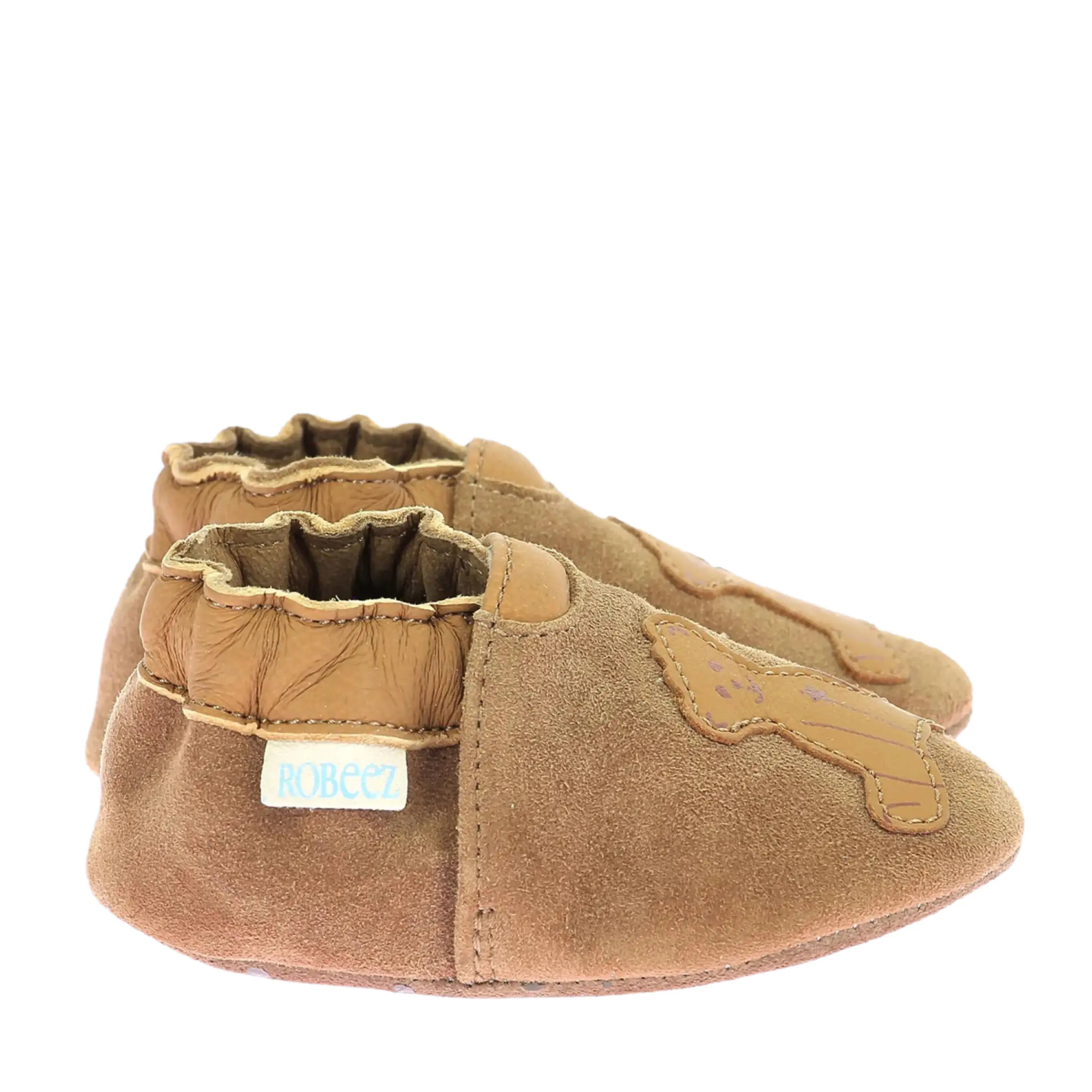 ROBEEZ Chaussons Robear Camel ma petite pointure 