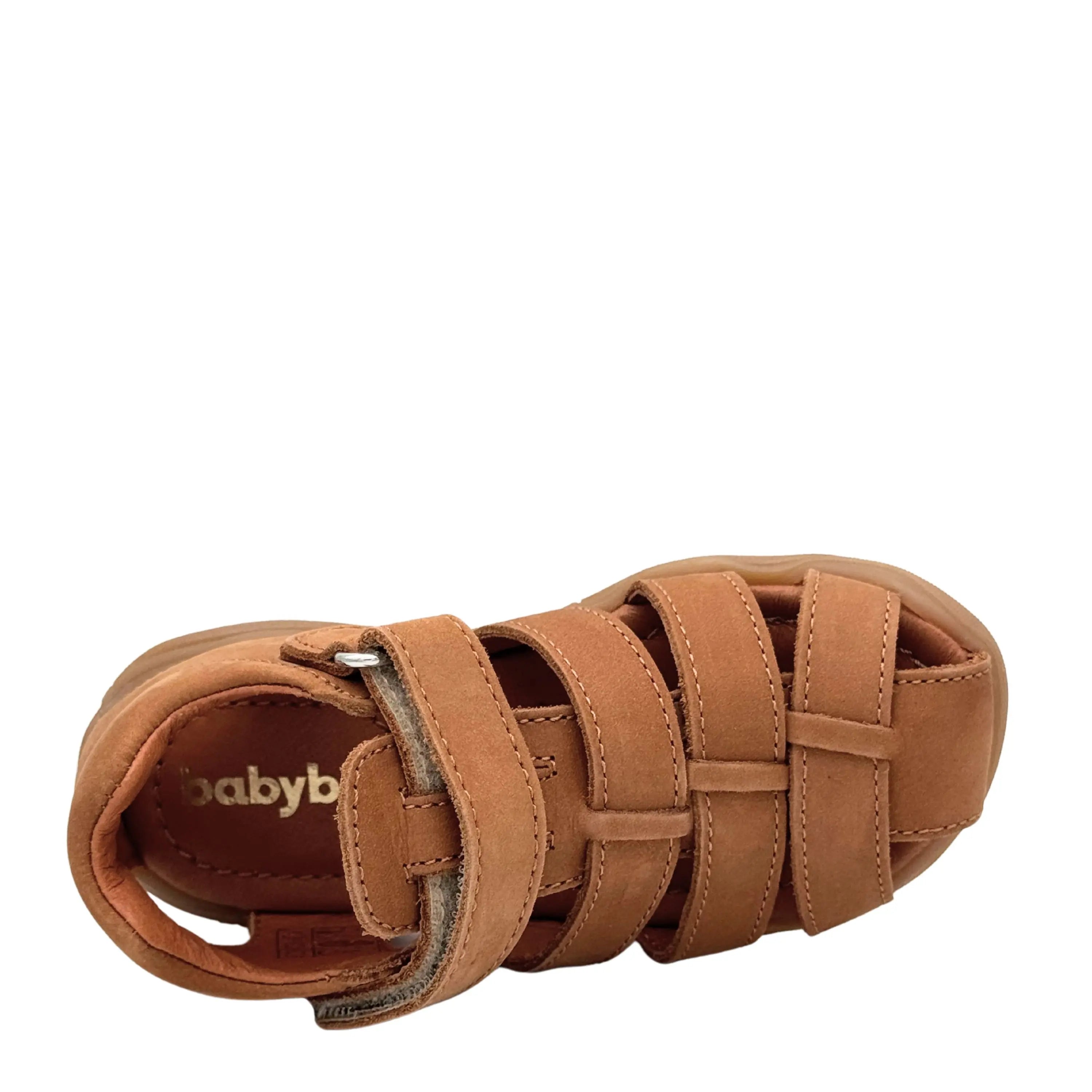 BABYBOTTE Sandales Tafari Cognac ma petite pointure