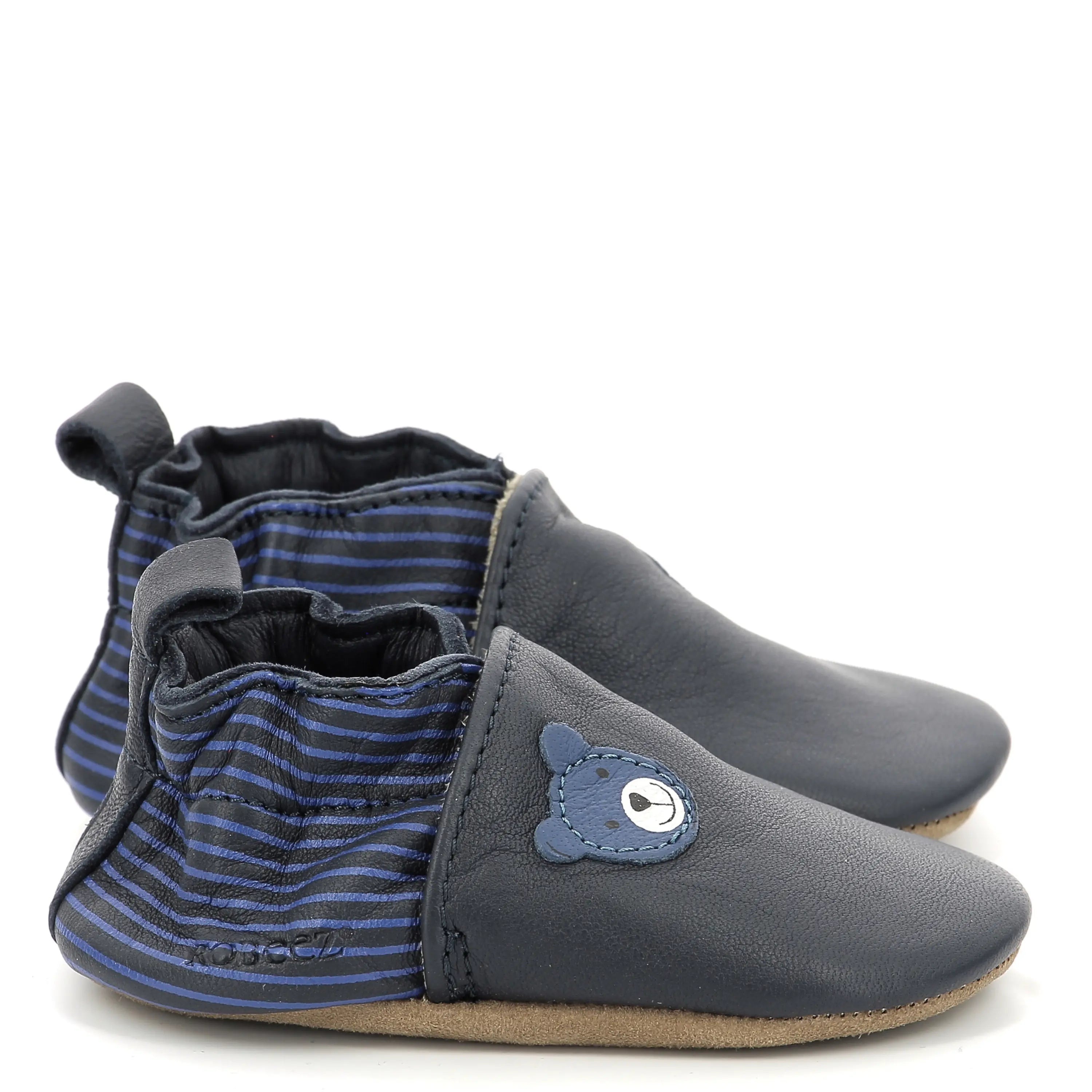 ROBEEZ Chaussons Doubear Marine ma petite pointure 