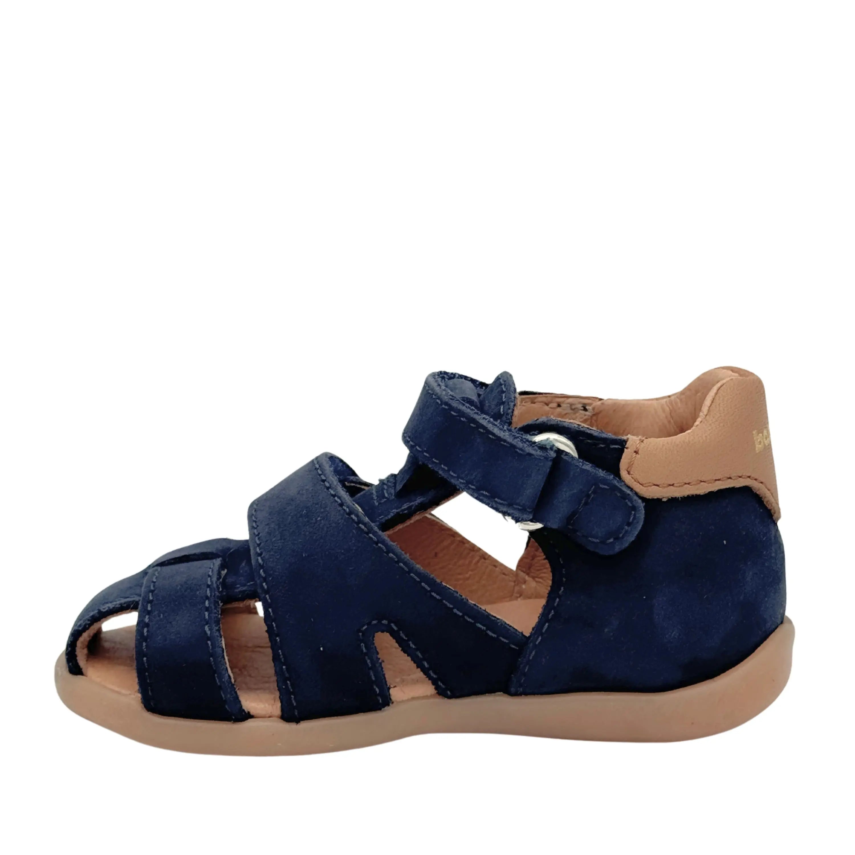 BABYBOTTE Sandales Geo Cuir Bleu ma petite pointure