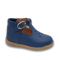 BABYBOTTE Bottines Paris semi-ouverte bleu ma petite pointure