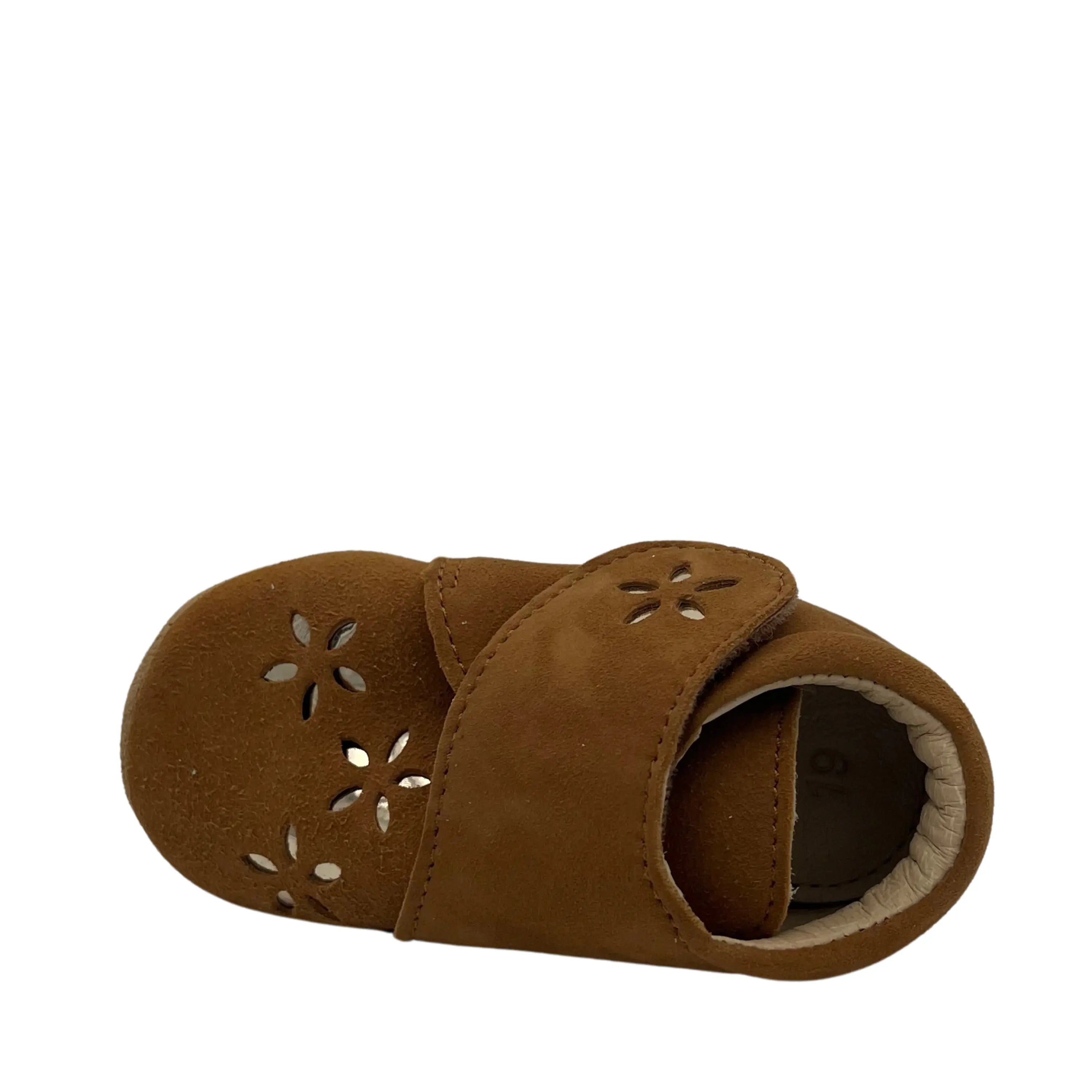 BELLAMY Chaussons Lafleur Nubuck Camel ma petite pointure 