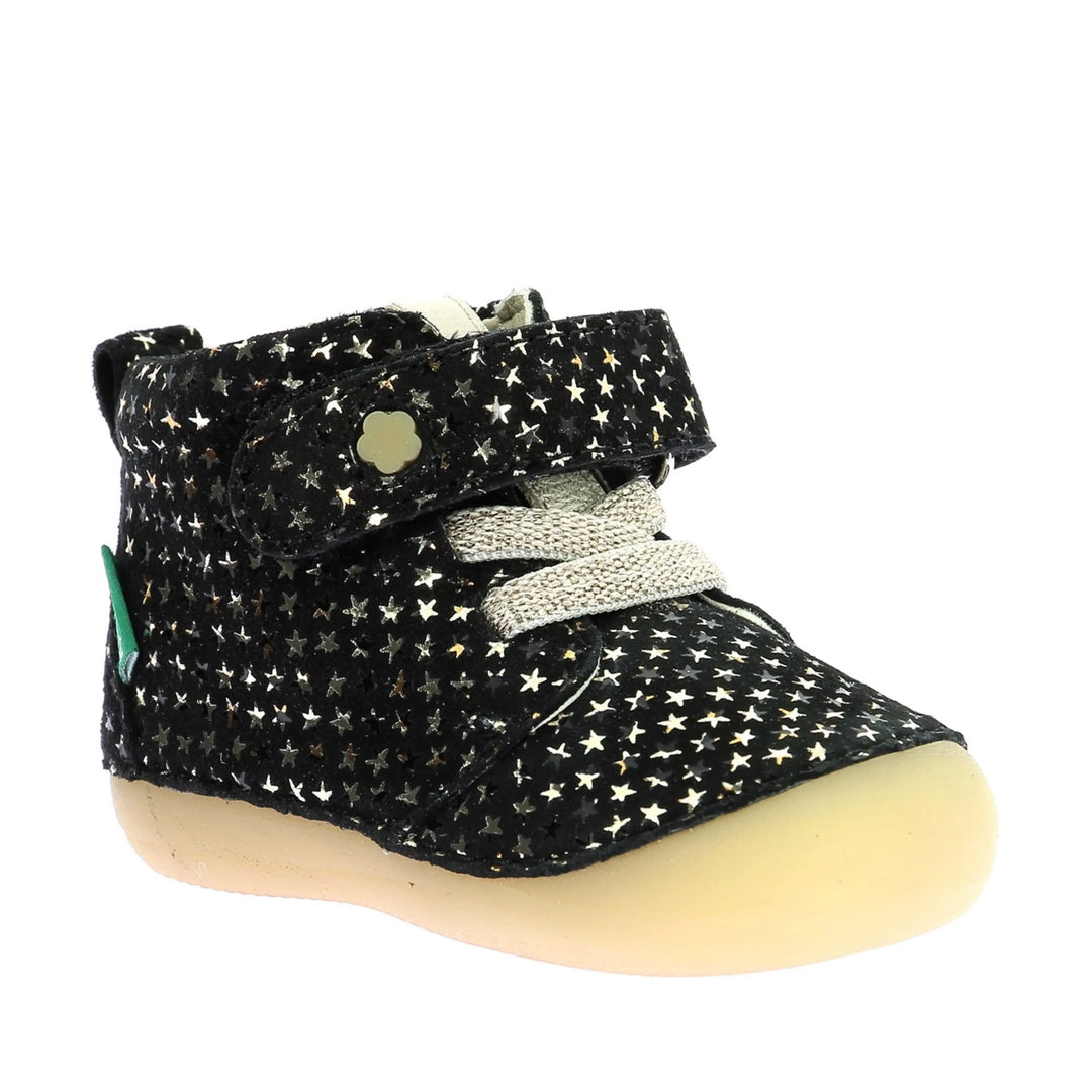 KICKERS Bottillons Sonizikro Noir Etoiles ma petite pointure 