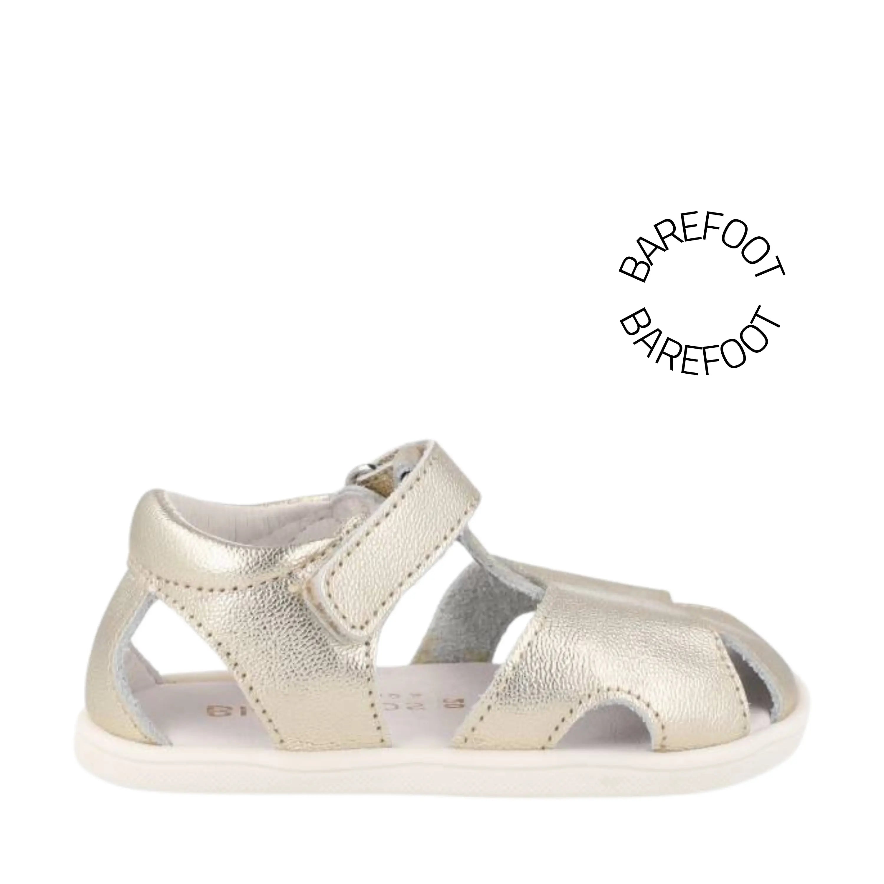 BLANDITOS Sandales Barefoot Java Champan ma petite pointure 