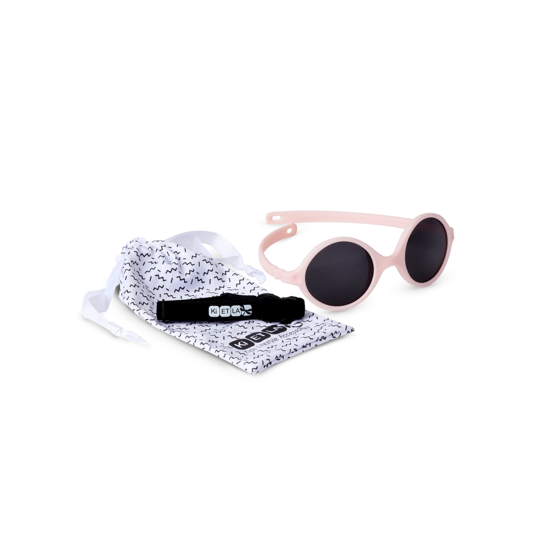 KI ET LA Lunettes de Soleil Diabola Rose Pale ma petite pointure