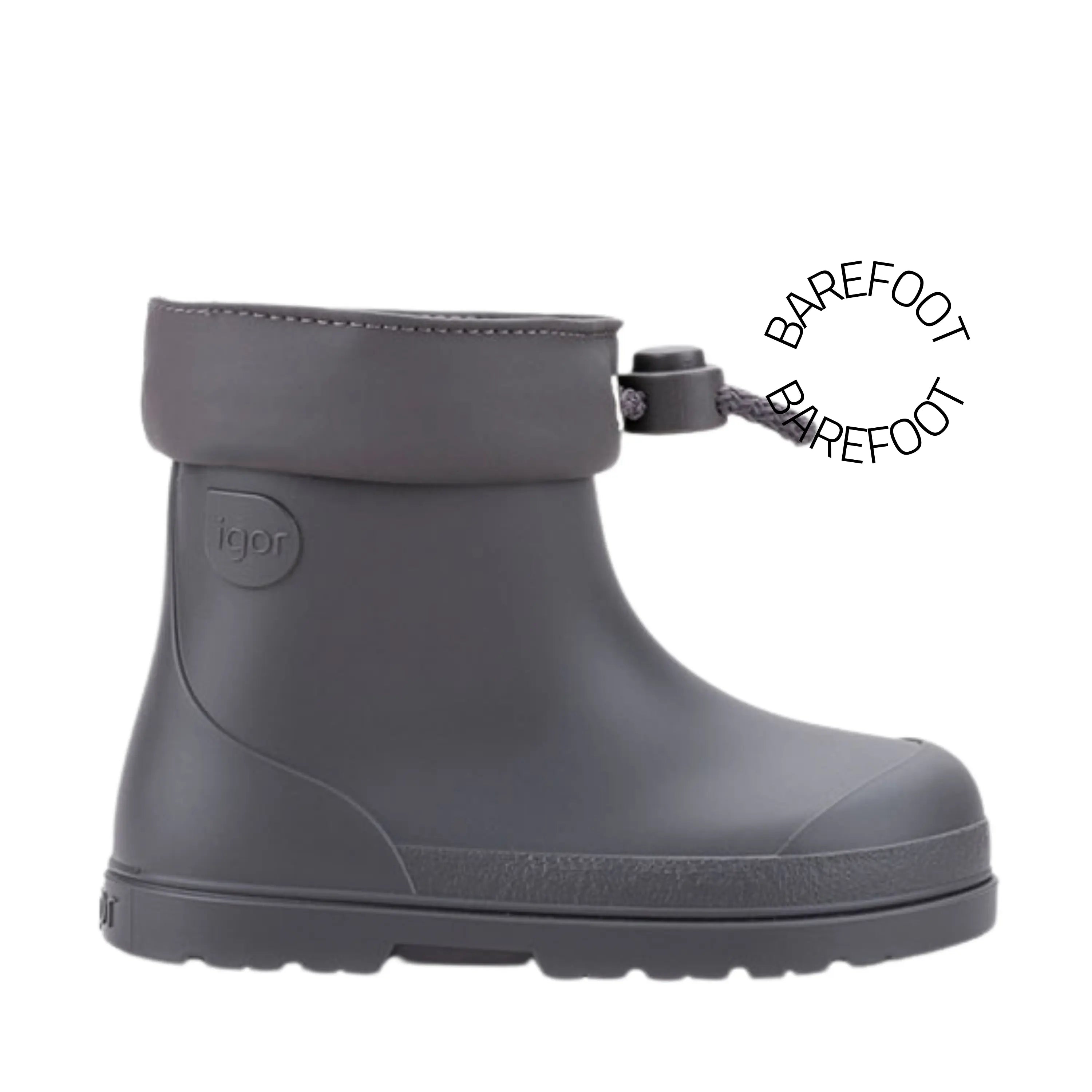 IGOR Bottes de Pluie Barefoot Mendi Gris ma petite pointure 