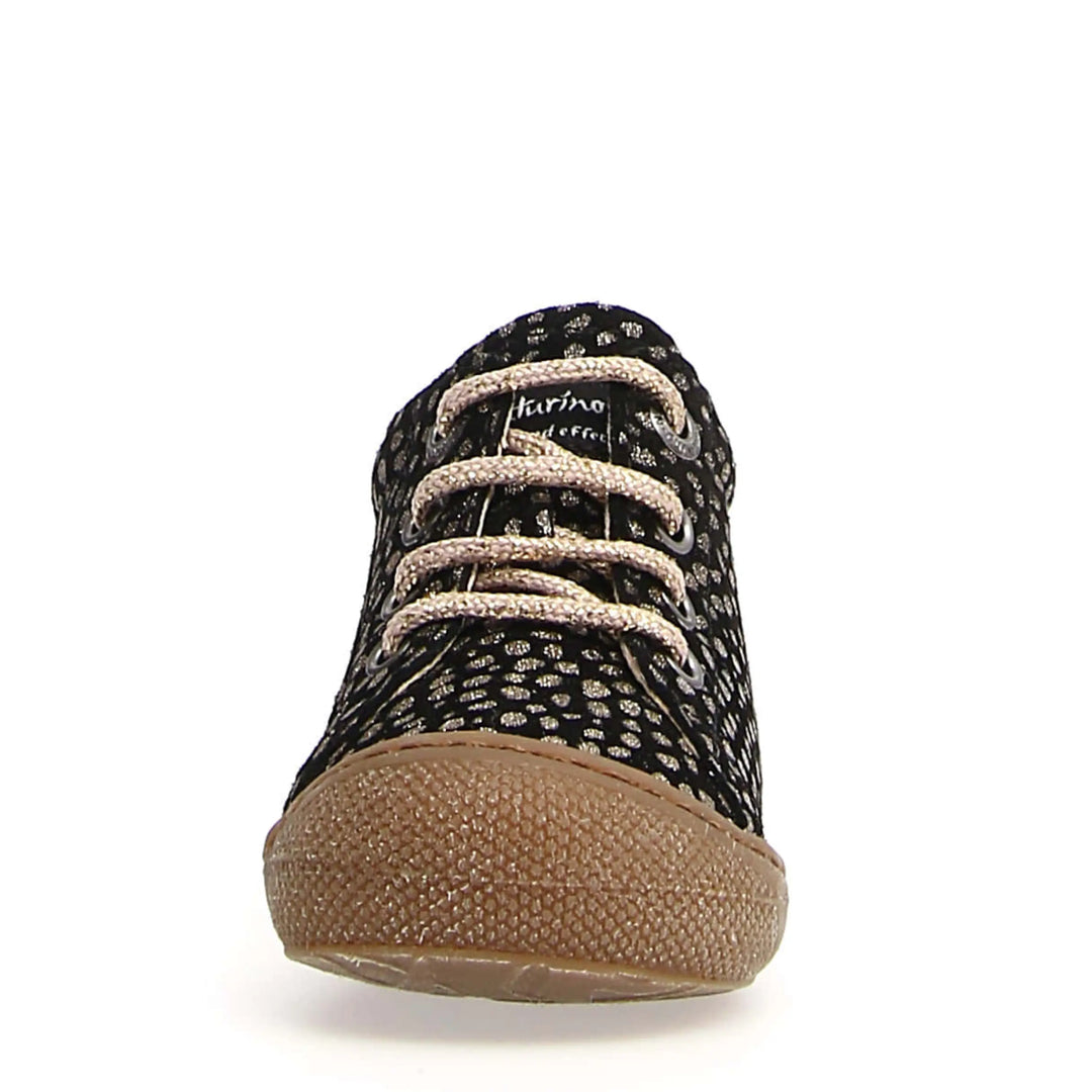 NATURINO Bottillons Cocoon Suede Black Platinium ma petite pointure 