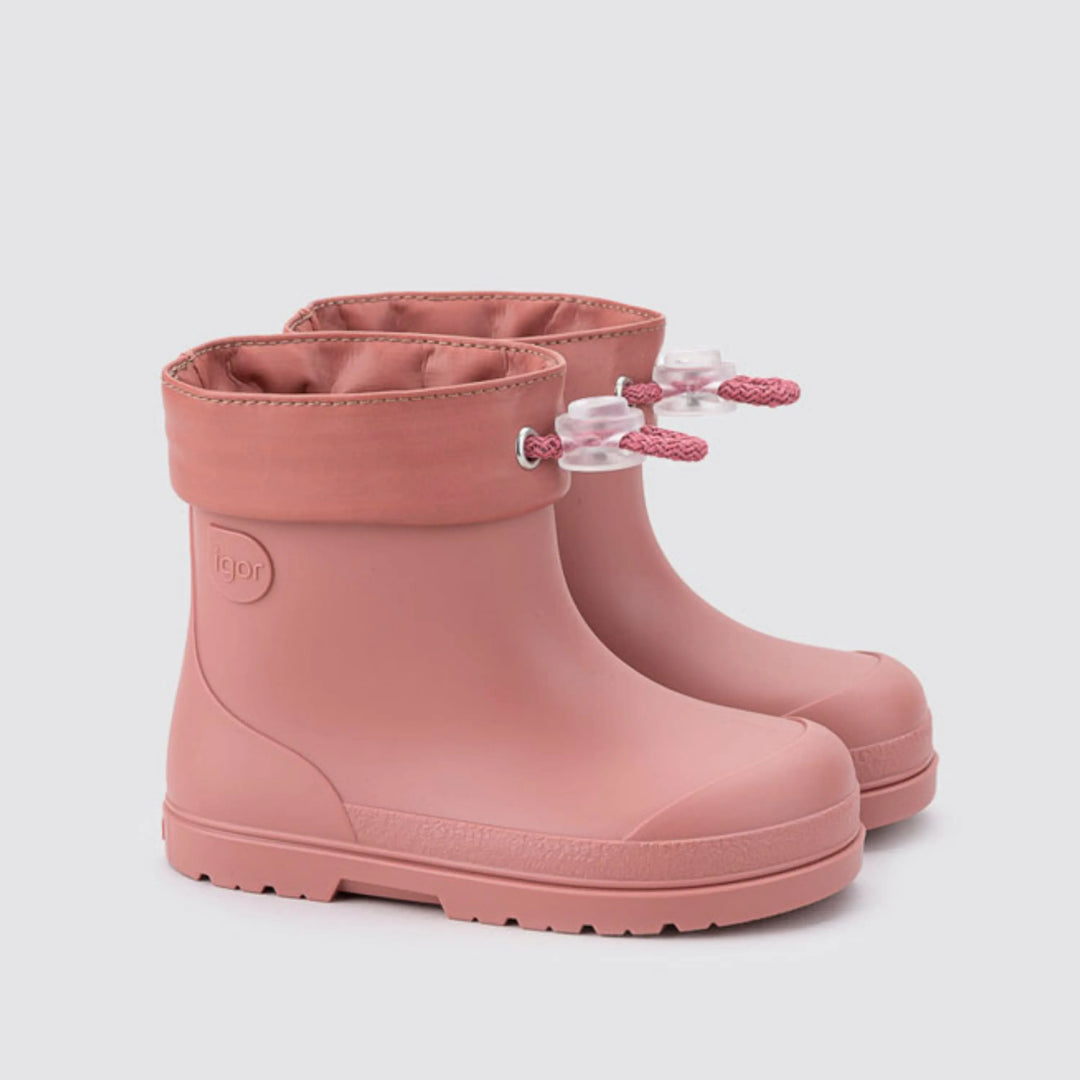 IGOR Bottes de Pluie Barefoot Mendi Rose ma petite pointure 