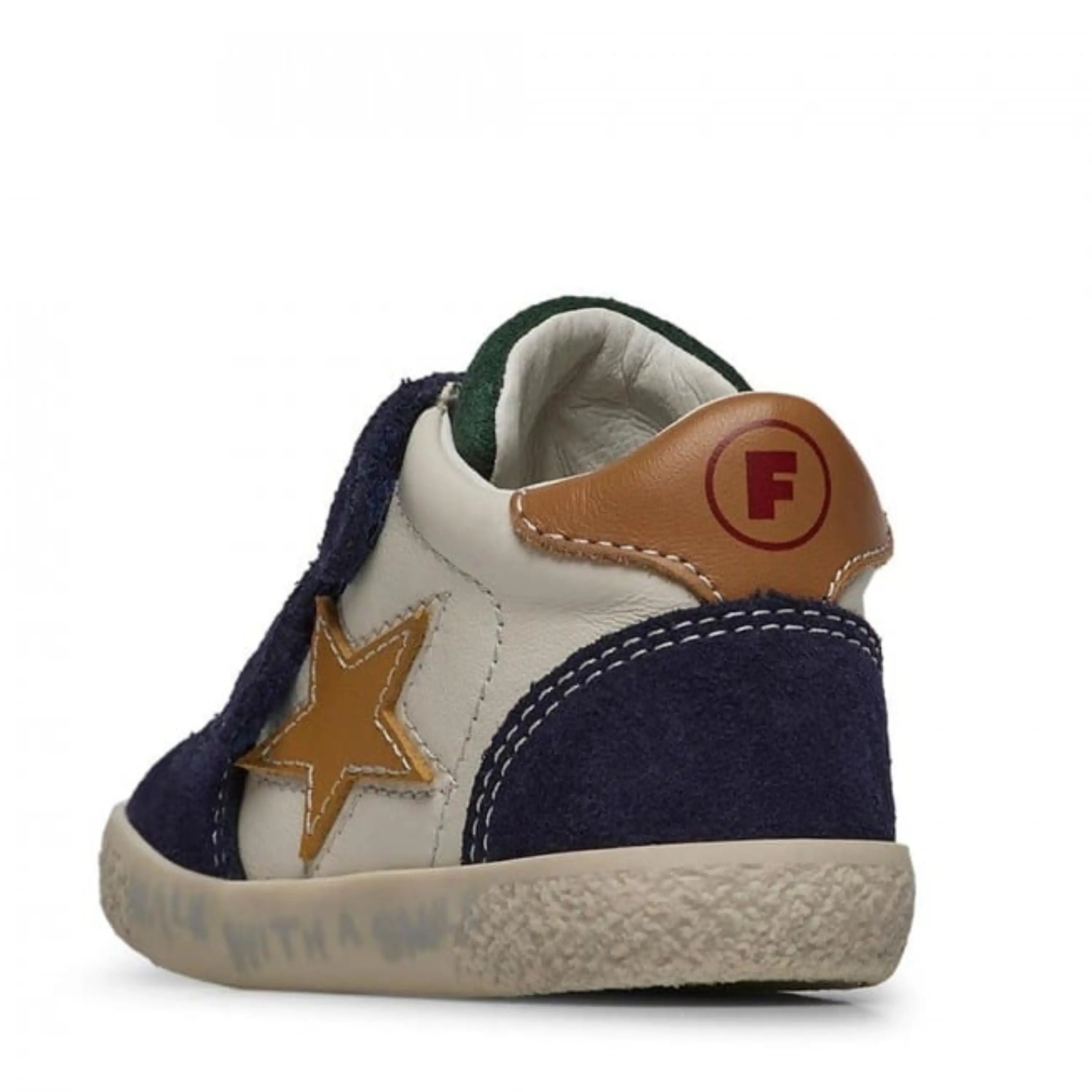 FALCOTTO Baskets Alnoite High Navy Milk Zucca ma petite pointure 