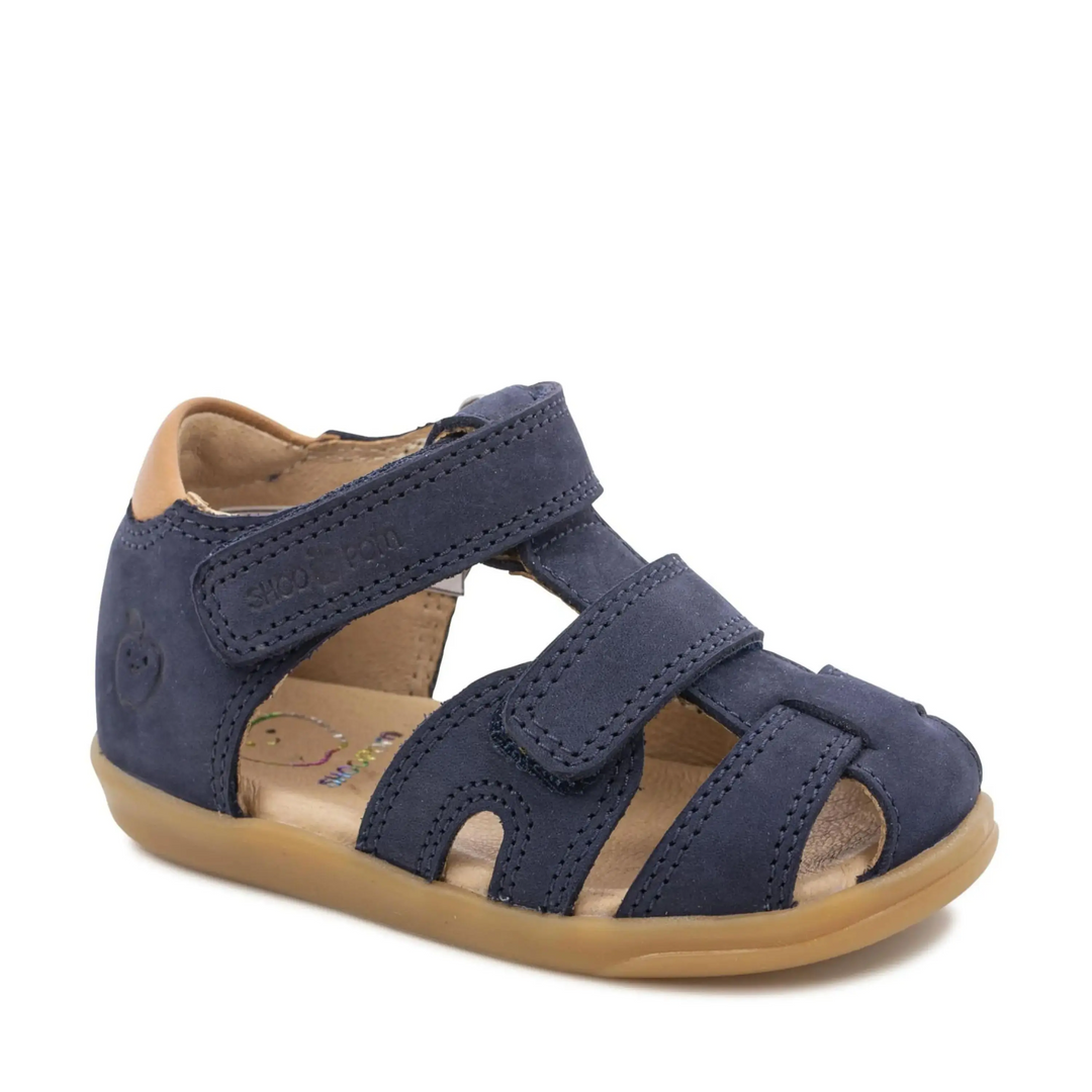 SHOO POM Sandales Pika Scratch Navy ma petite pointure