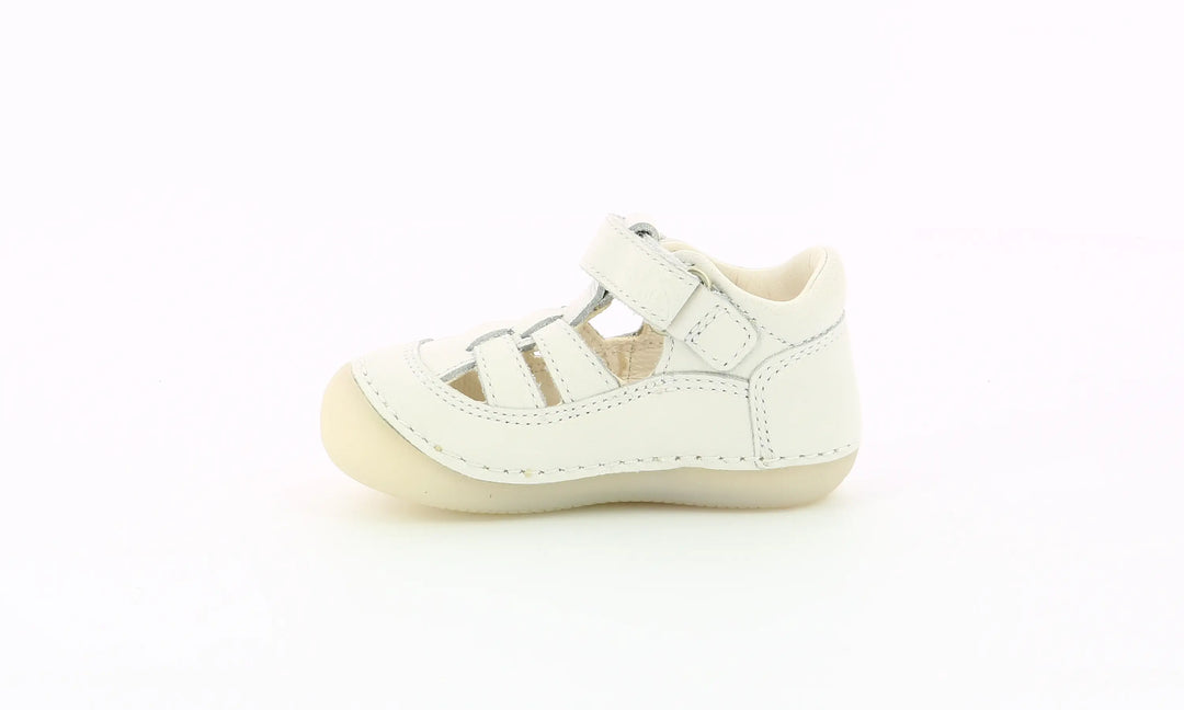 KICKERS Salomés Sushy Blanc ma petite pointure