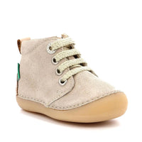 KICKERS Bottillons Sonizip Beige Champagne ma petite pointure