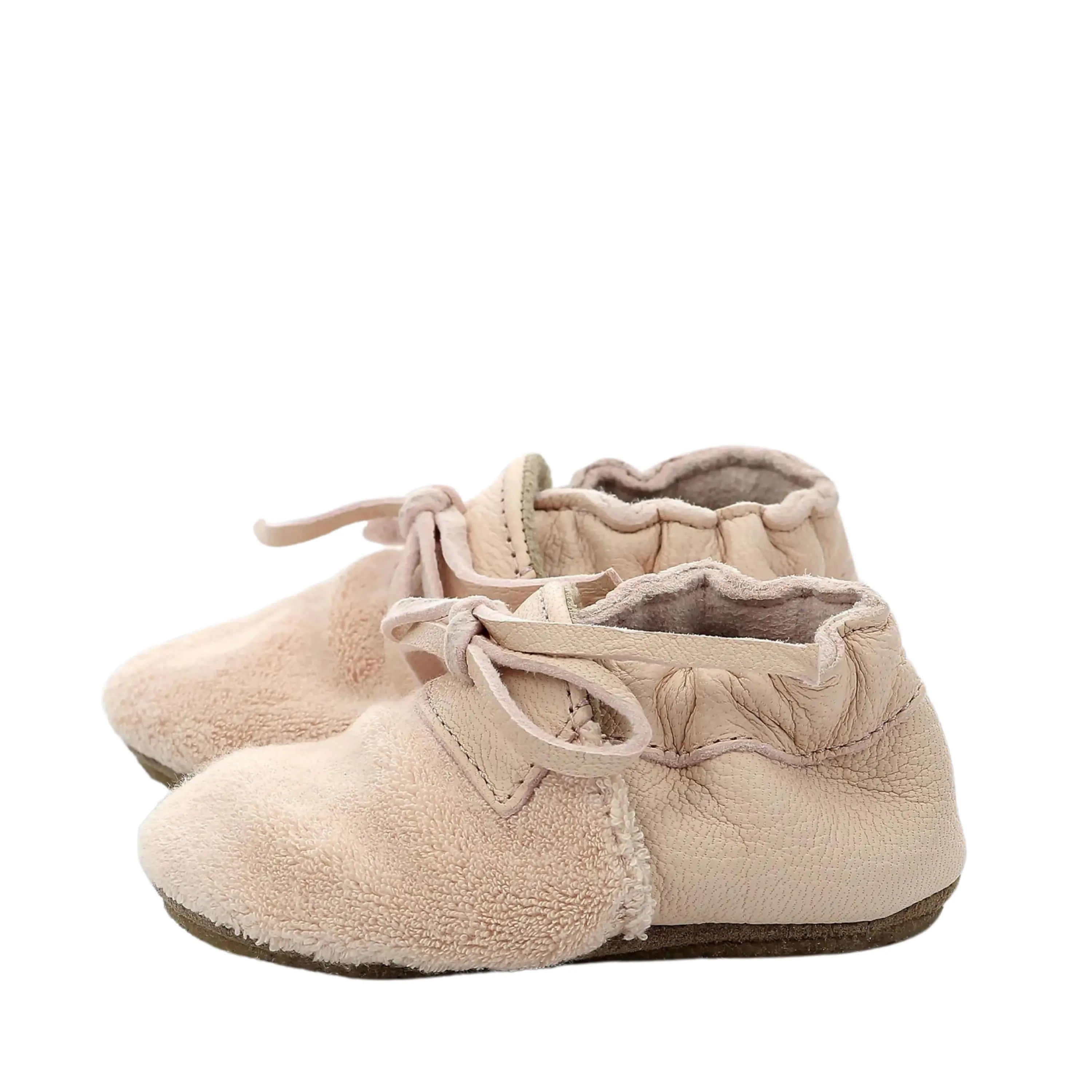 ROBEEZ Chaussons Fleece Semelle Crepe Rose ma petite pointure 