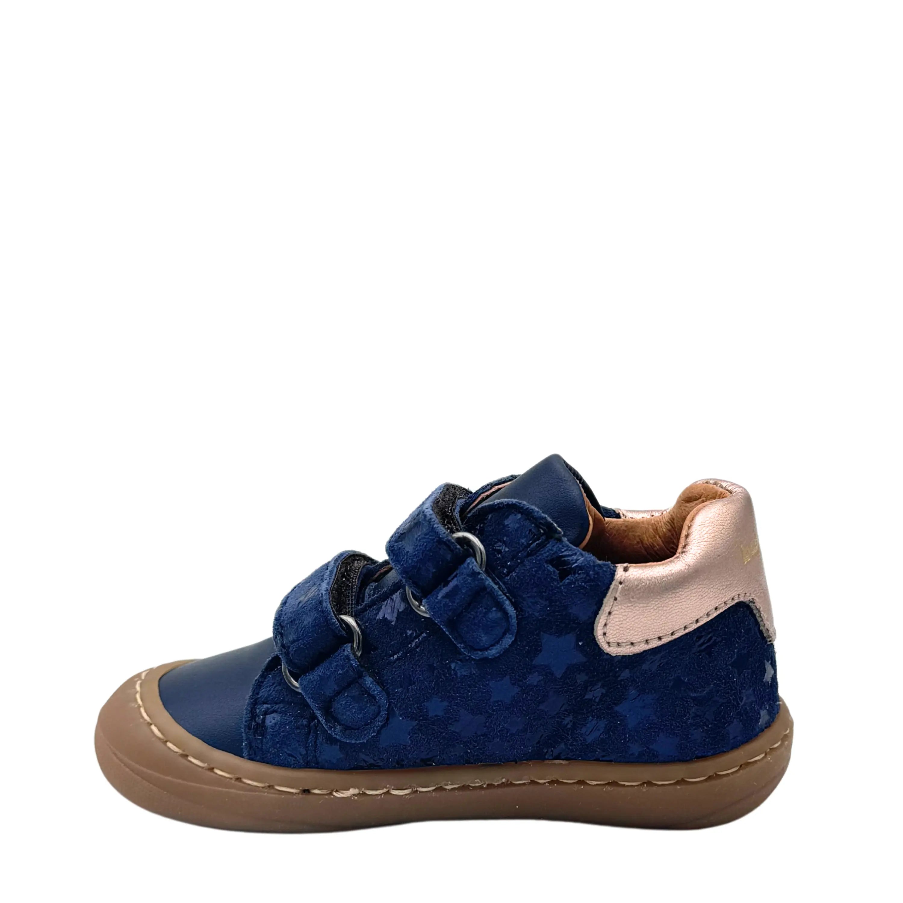 BABYBOTTE Bottillons Argo Velcro Star Bleu ma petite pointure 