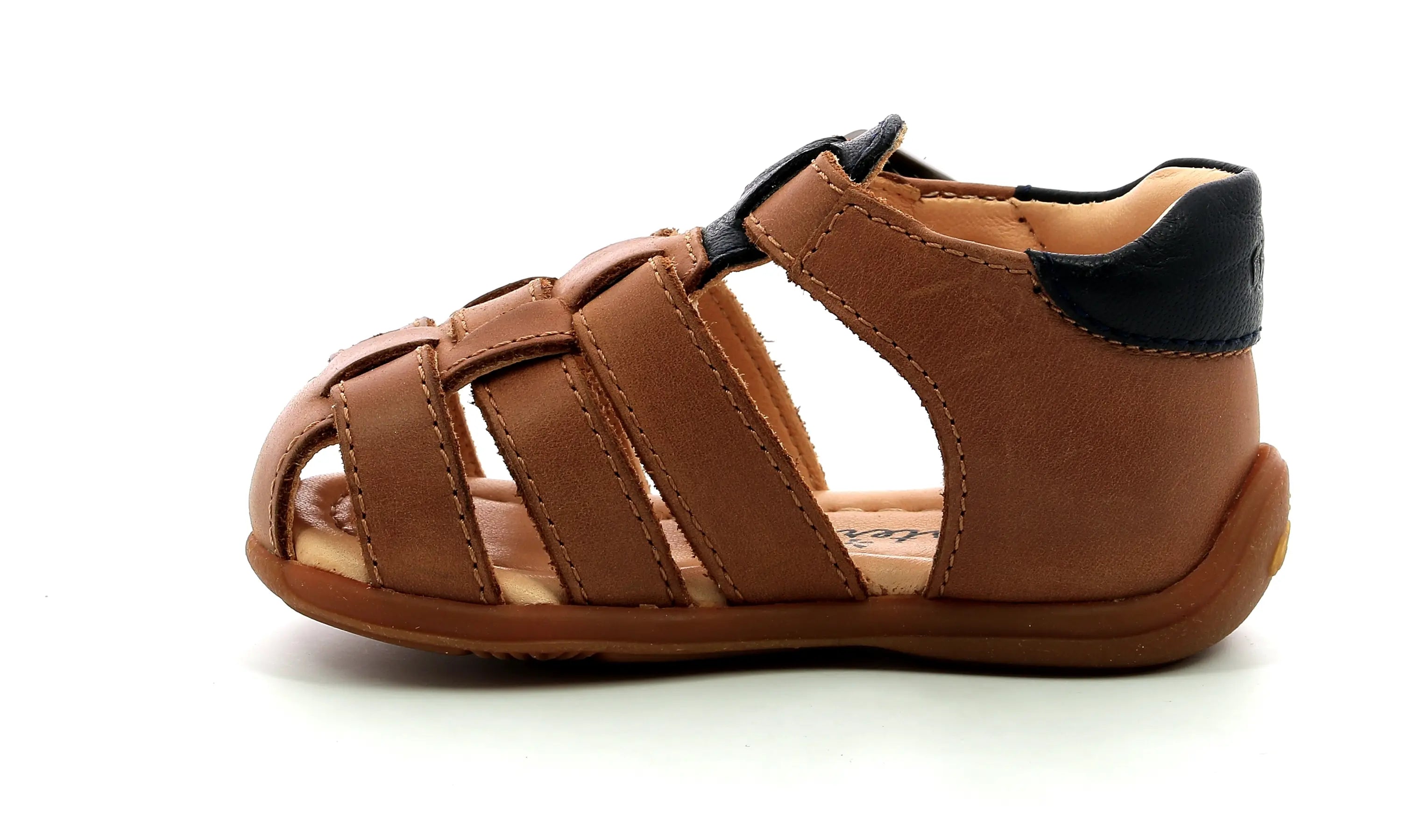 ASTER Sandales Odjoyo Camel ma petite pointure