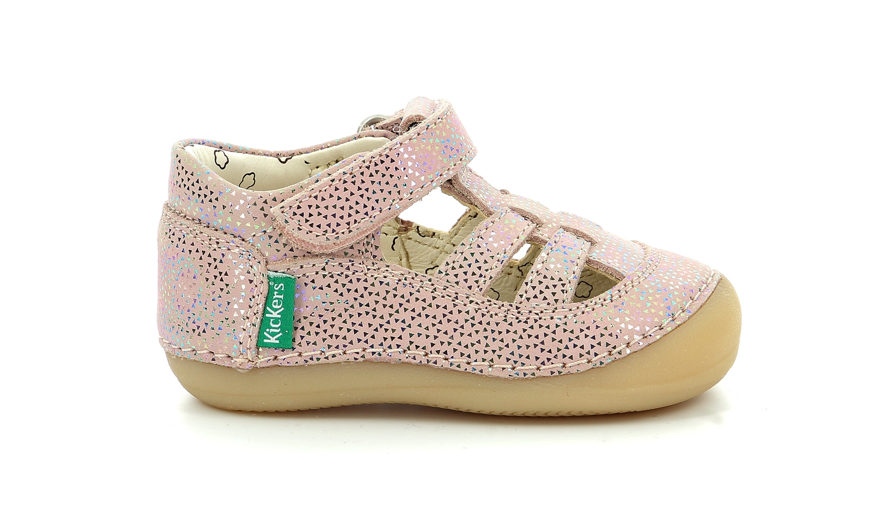 KICKERS Salomés Sushy Rose Argent ma petite pointure 