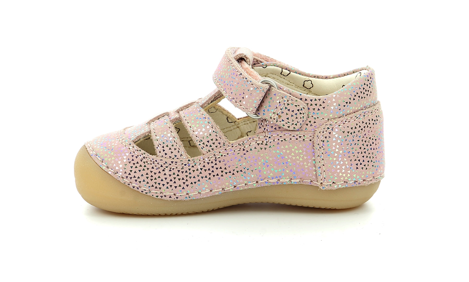 KICKERS Salomés Sushy Rose Argent ma petite pointure 
