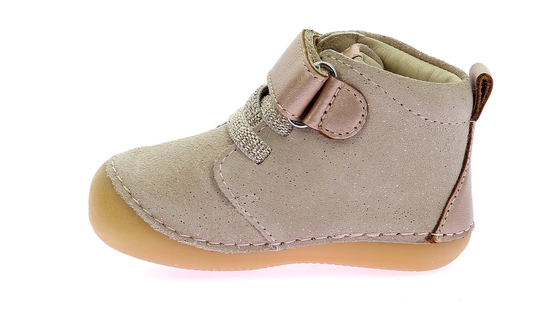 KICKERS Bottillons Sonizikro Beige Champagne ma petite pointure 